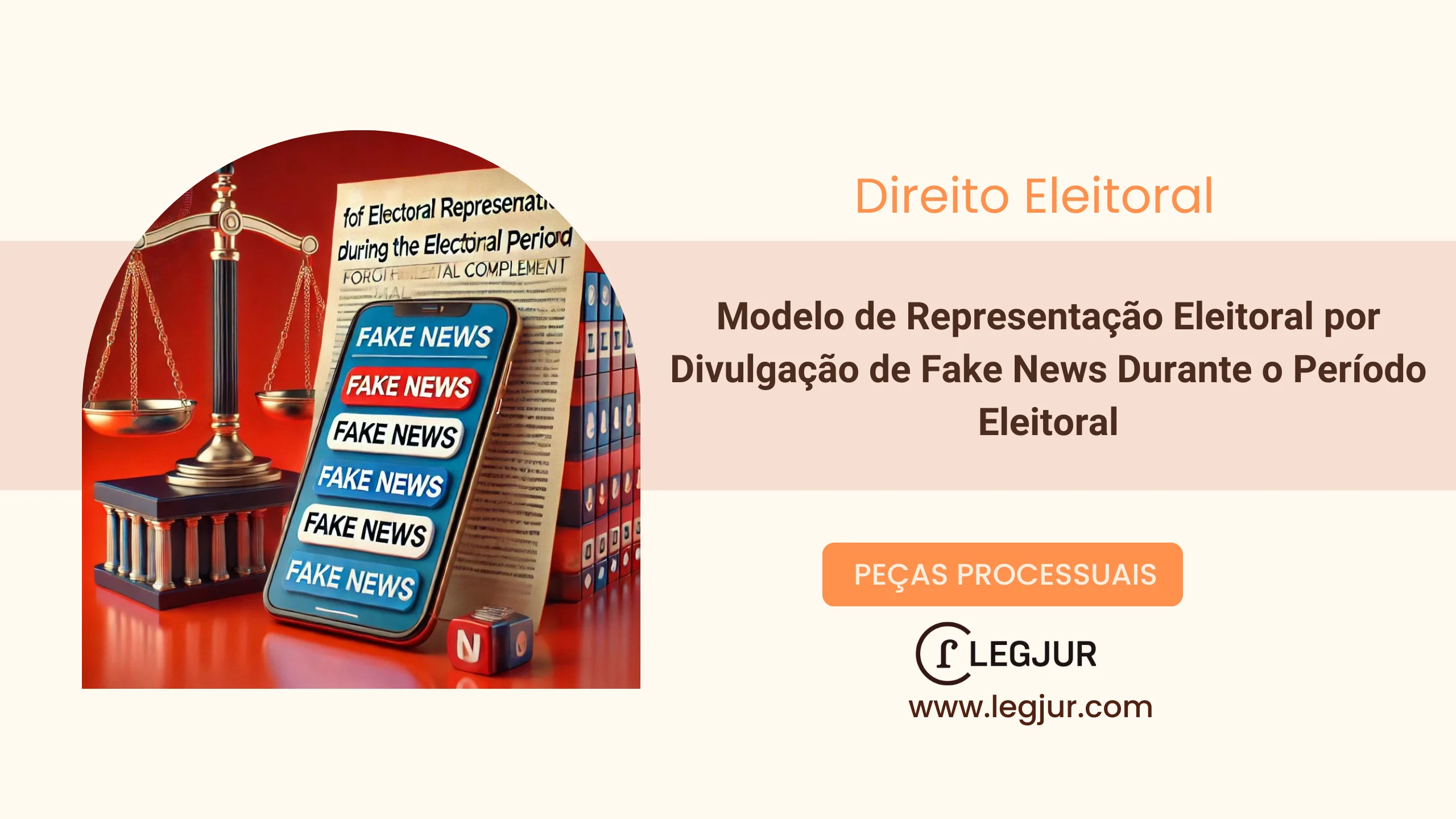 Modelo de Representação Eleitoral por Divulgação de Fake News Durante o Período Eleitoral