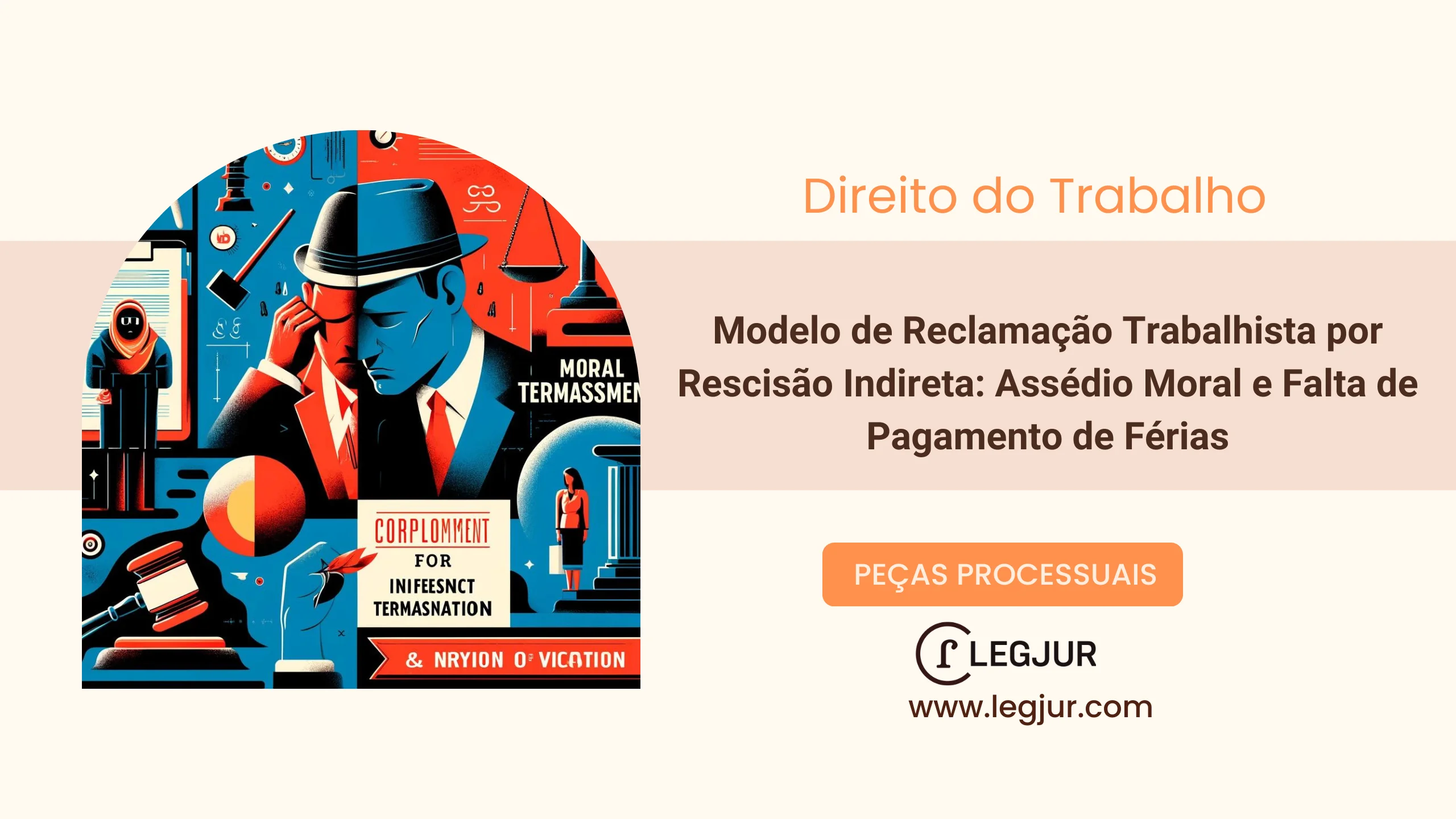 Modelo de Reclamação Trabalhista por Rescisão Indireta: Assédio Moral e Falta de Pagamento de Férias