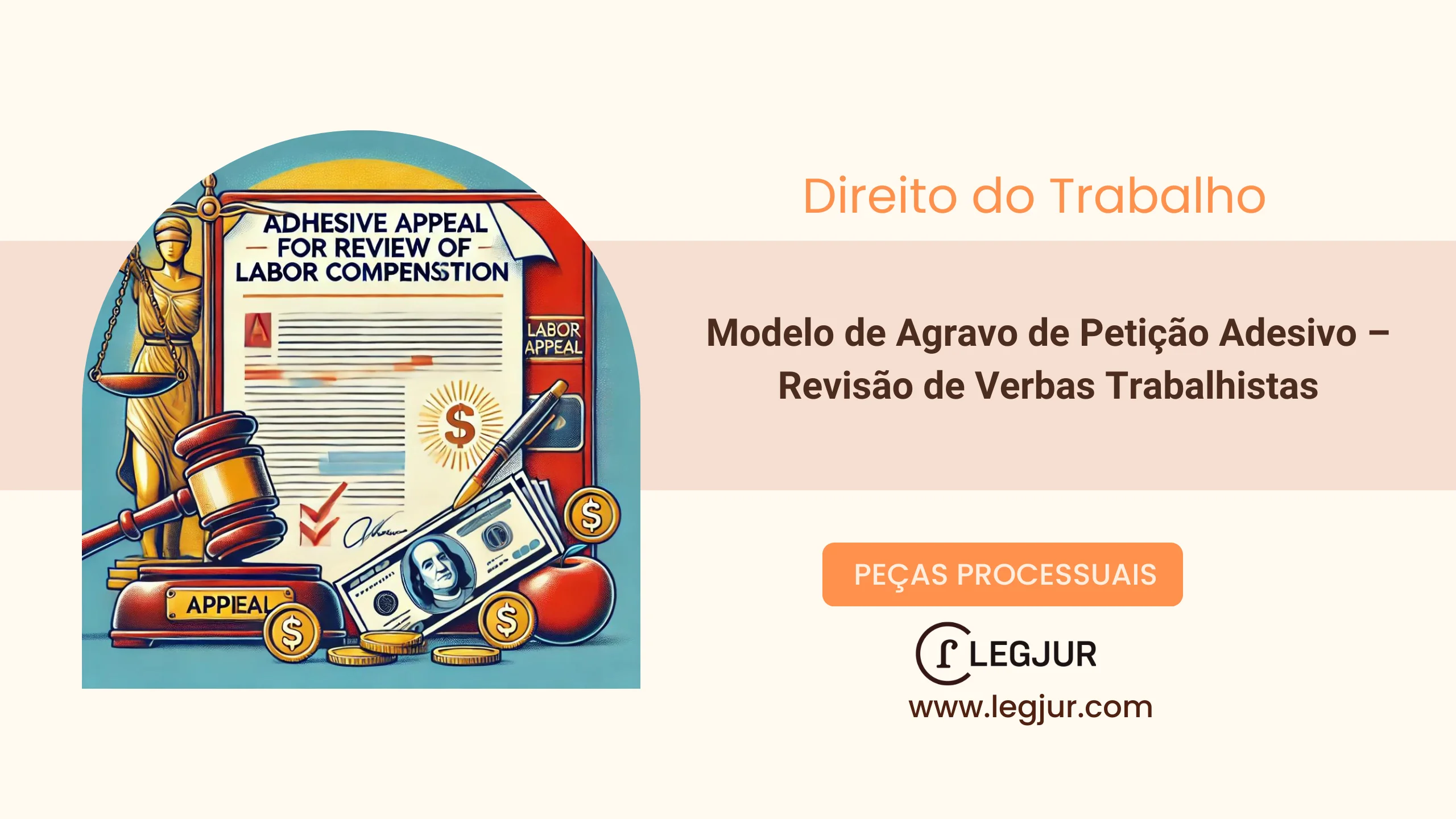 Modelo de Agravo de Petição Adesivo – Revisão de Verbas Trabalhistas