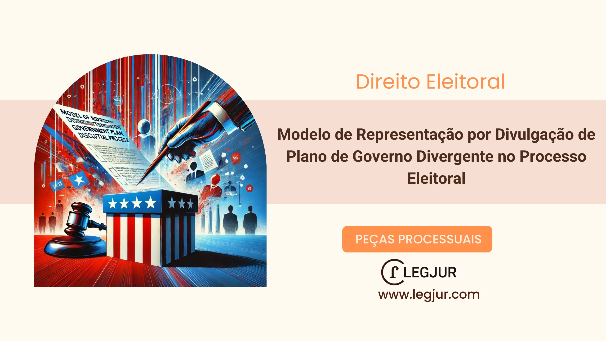 Modelo de Representação por Divulgação de Plano de Governo Divergente no Processo Eleitoral