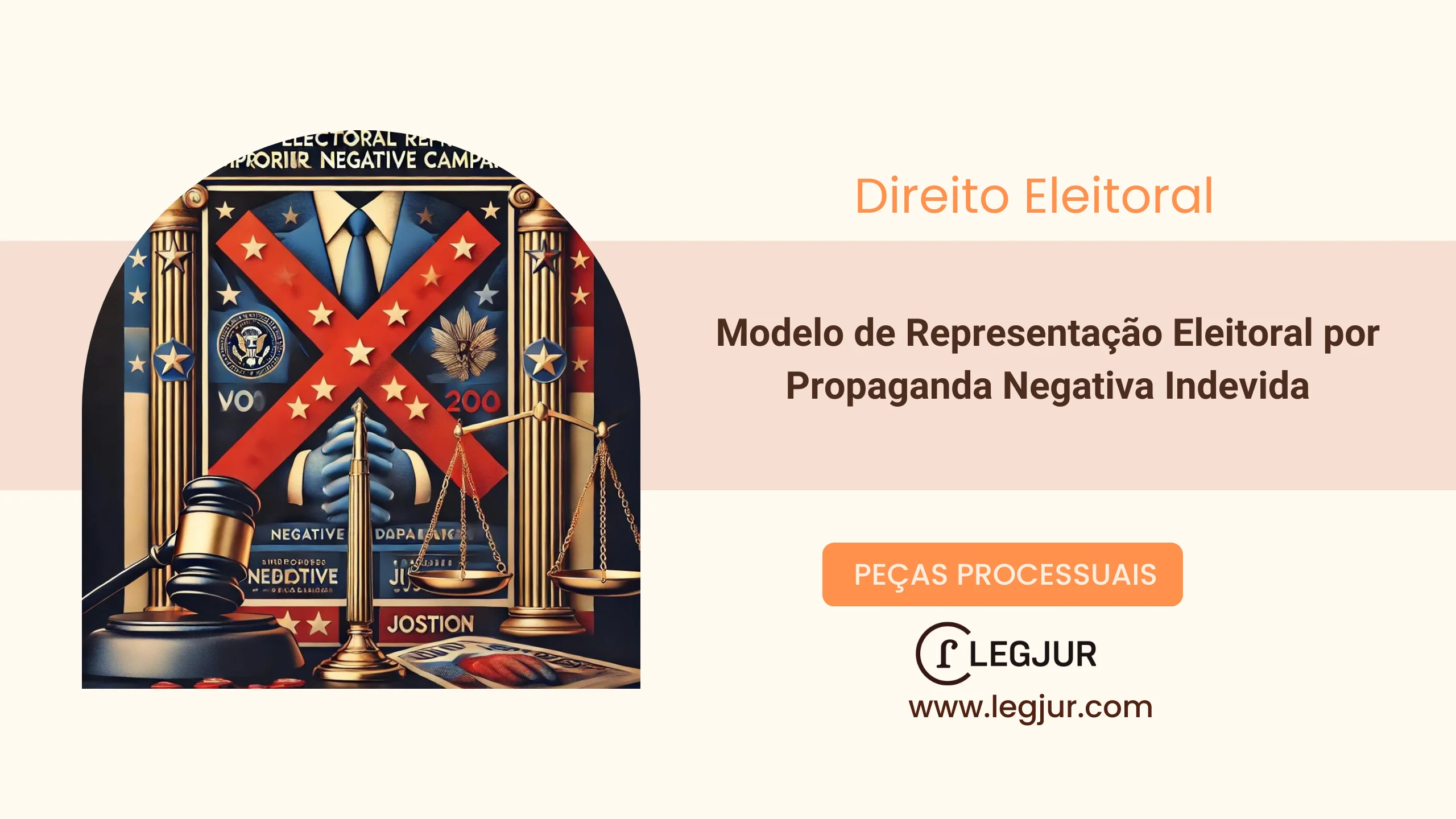 Modelo de Representação Eleitoral por Propaganda Negativa Indevida