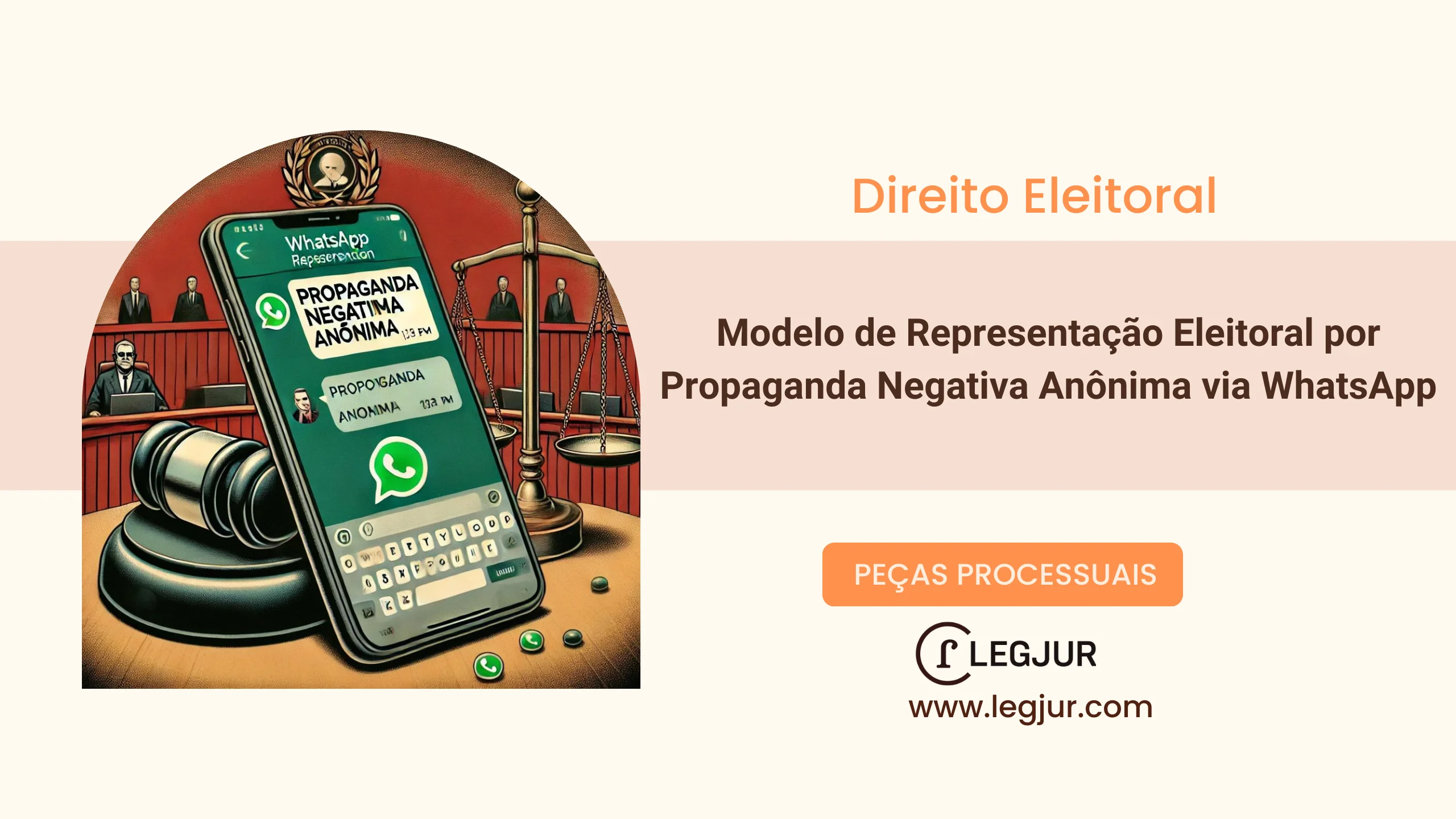 Modelo de Representação Eleitoral por Propaganda Negativa Anônima via WhatsApp