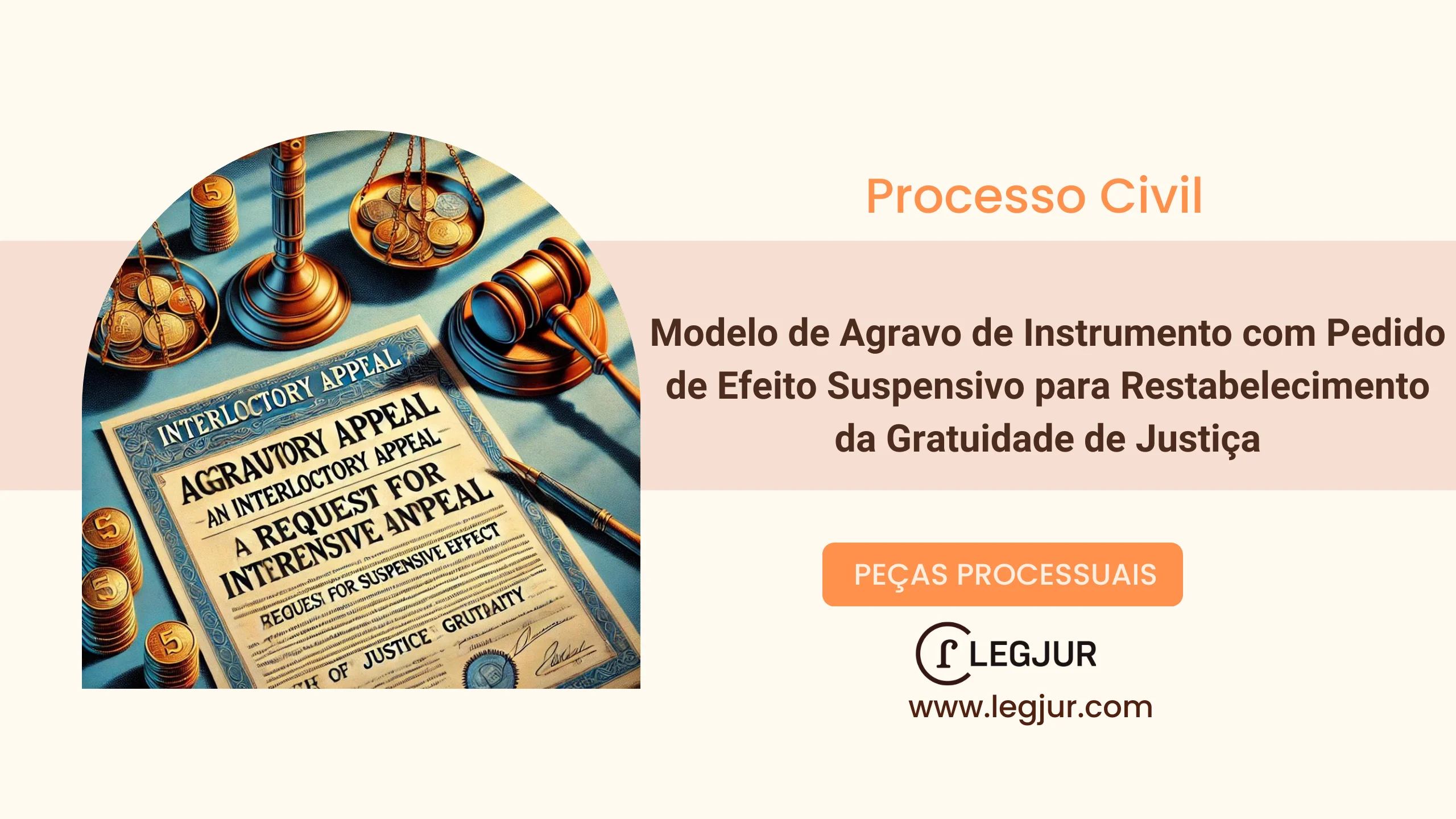 Modelo de Agravo de Instrumento com Pedido de Efeito Suspensivo para Restabelecimento da Gratuidade de Justiça