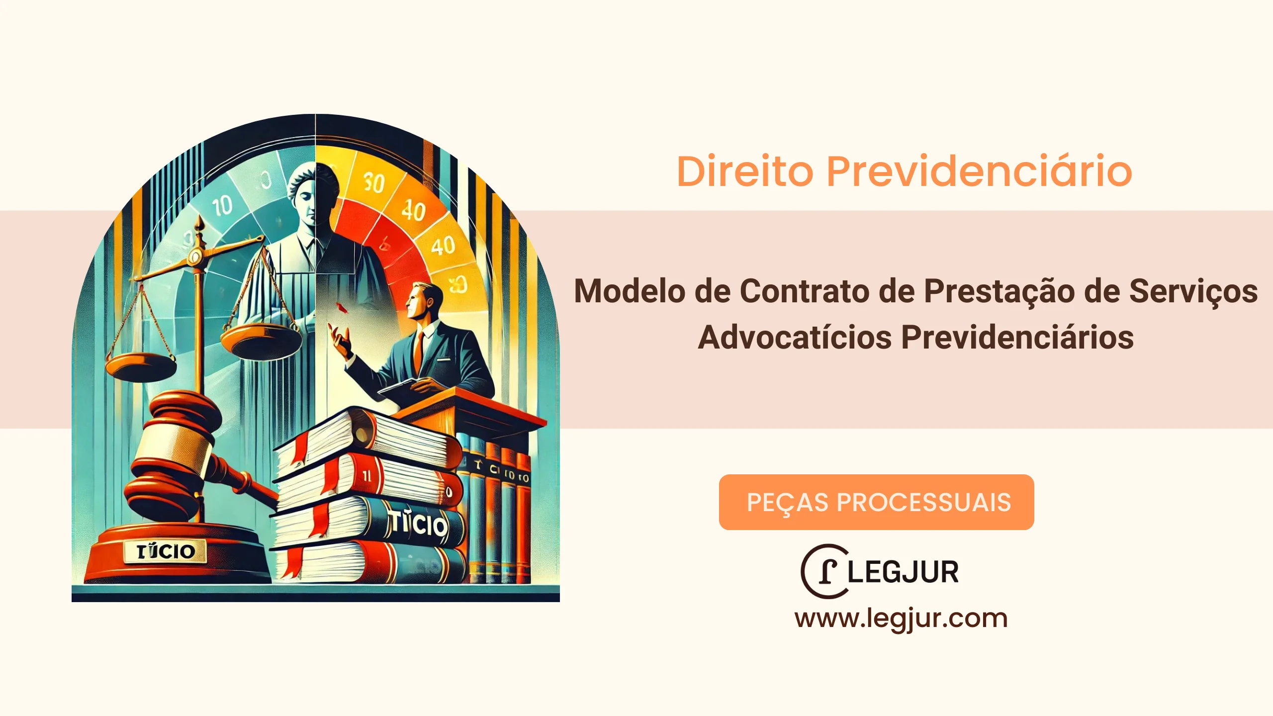 Modelo de Contrato de Prestação de Serviços Advocatícios Previdenciários