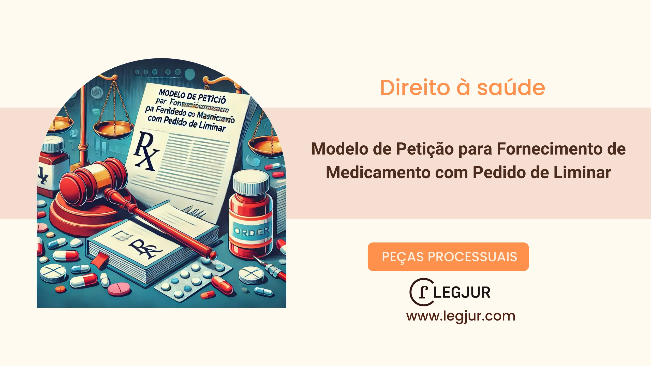 Modelo de Petição para Fornecimento de Medicamento com Pedido de Liminar