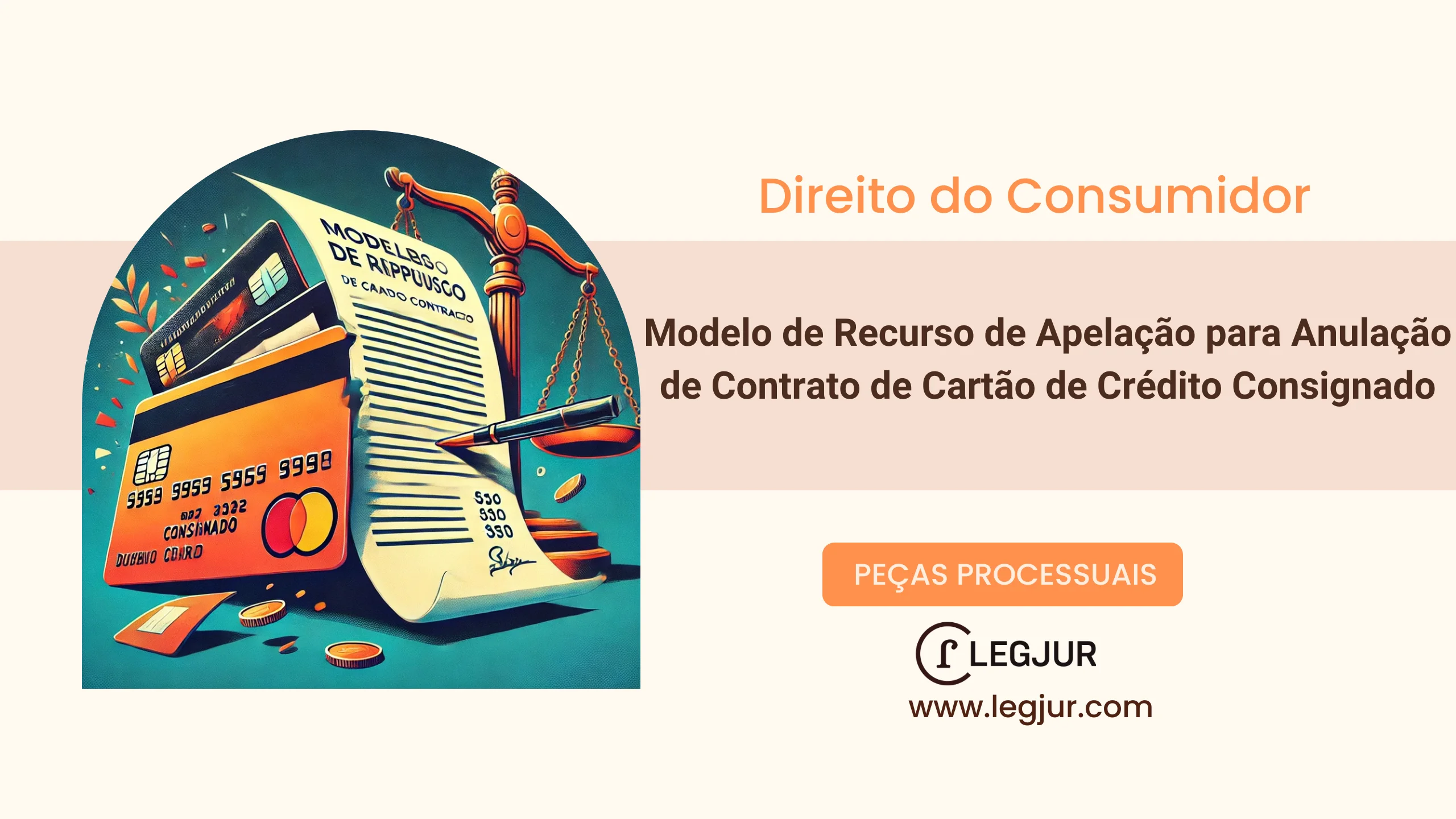 Modelo de Recurso de Apelação para Anulação de Contrato de Cartão de Crédito Consignado