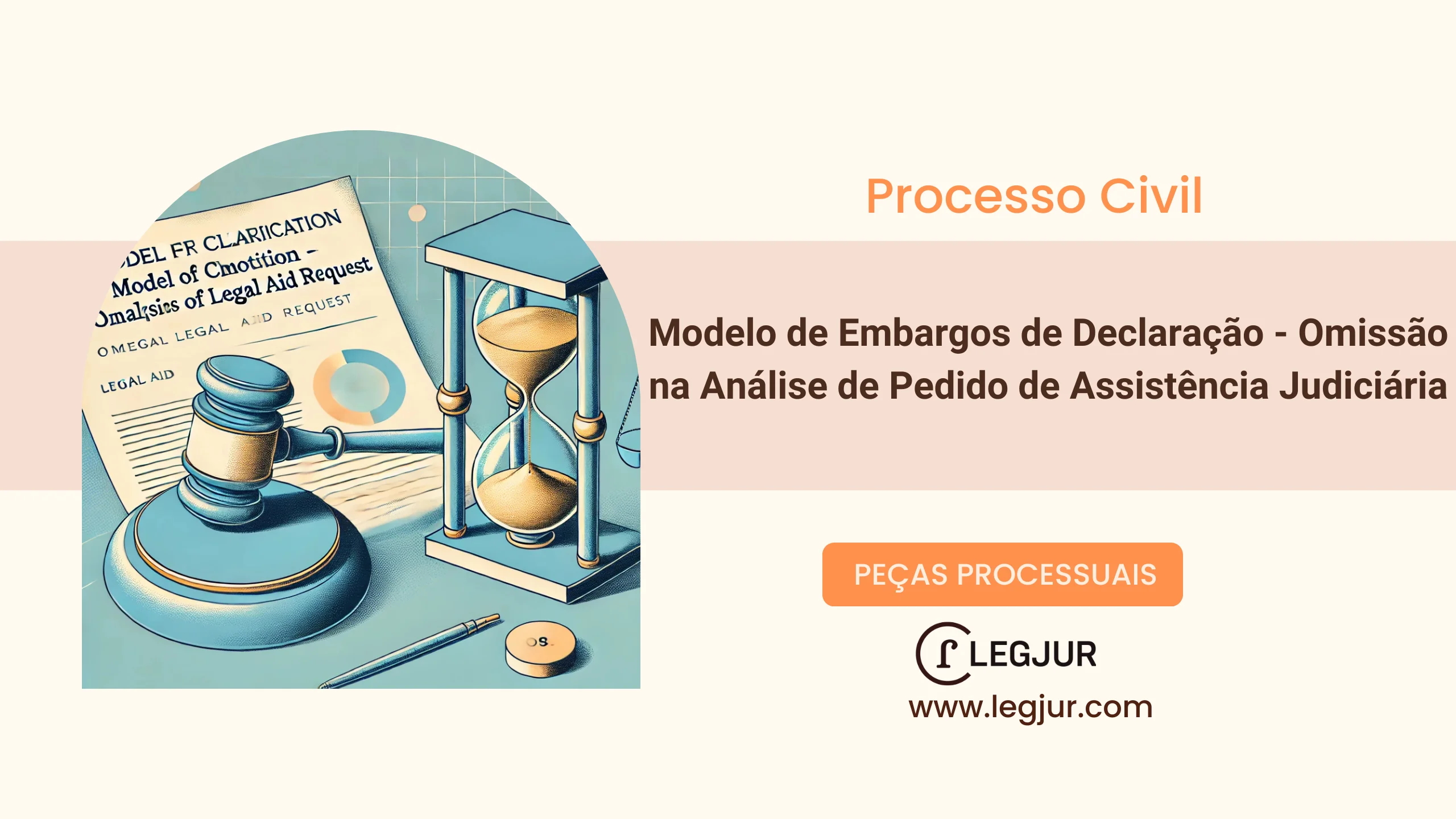 Modelo de Embargos de Declaração - Omissão na Análise de Pedido de Assistência Judiciária