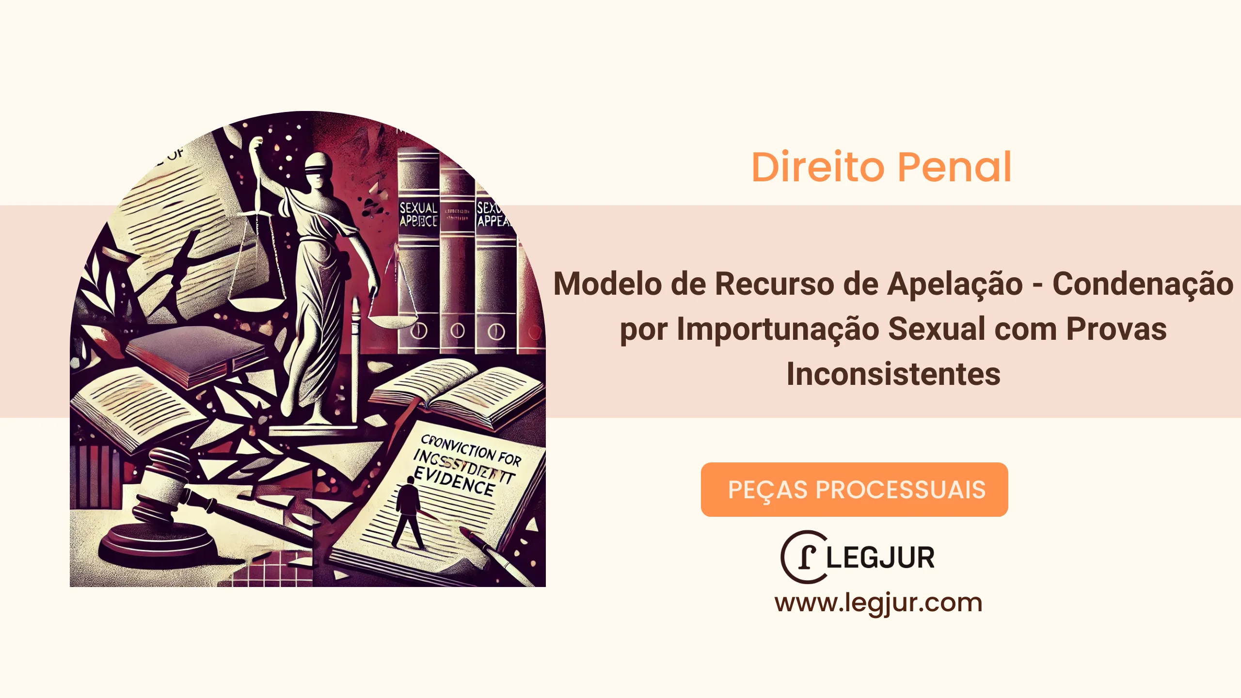 Modelo de Recurso de Apelação - Condenação por Importunação Sexual com Provas Inconsistentes