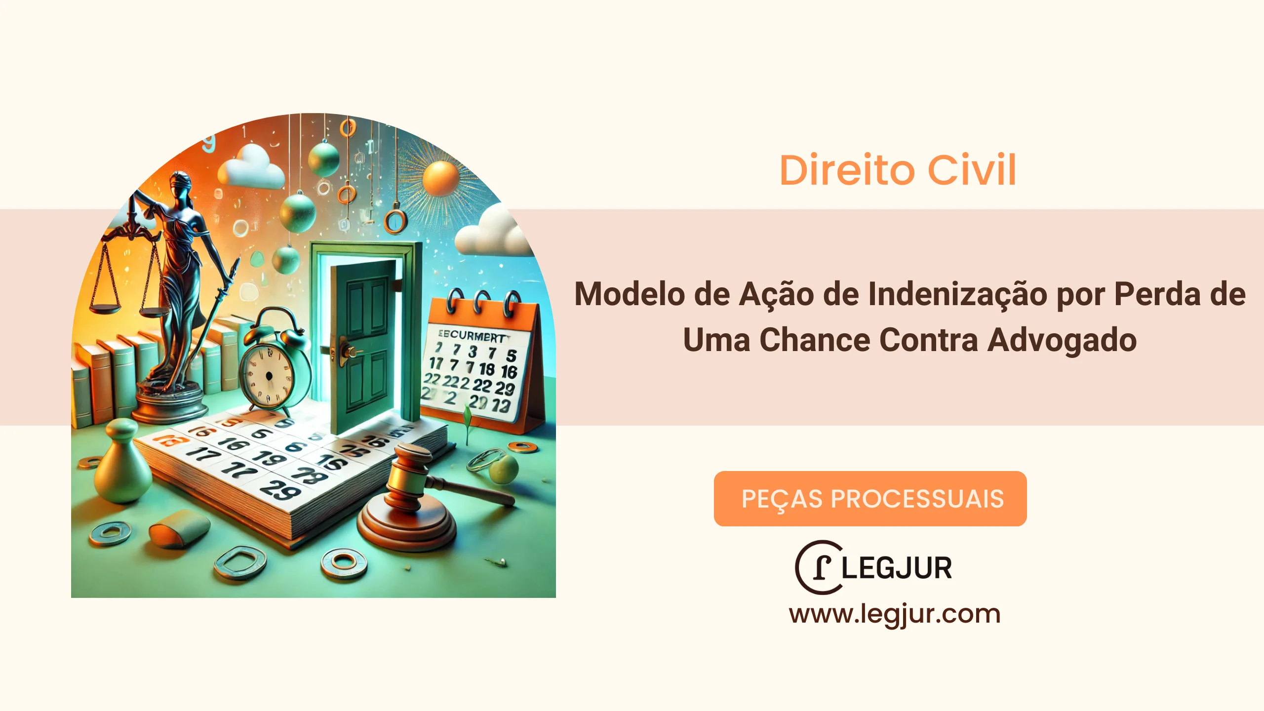 Modelo de Ação de Indenização por Perda de Uma Chance Contra Advogado