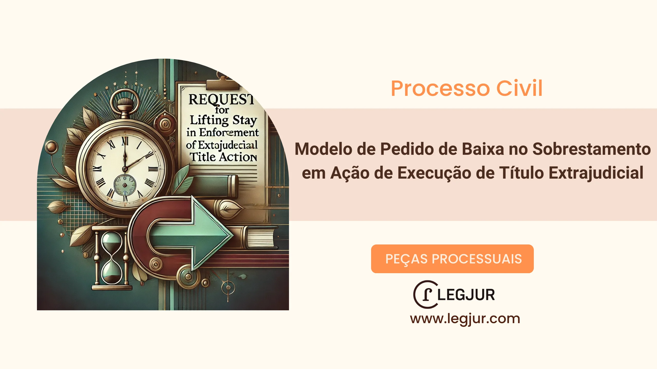 Modelo de Pedido de Baixa no Sobrestamento em Ação de Execução de Título Extrajudicial