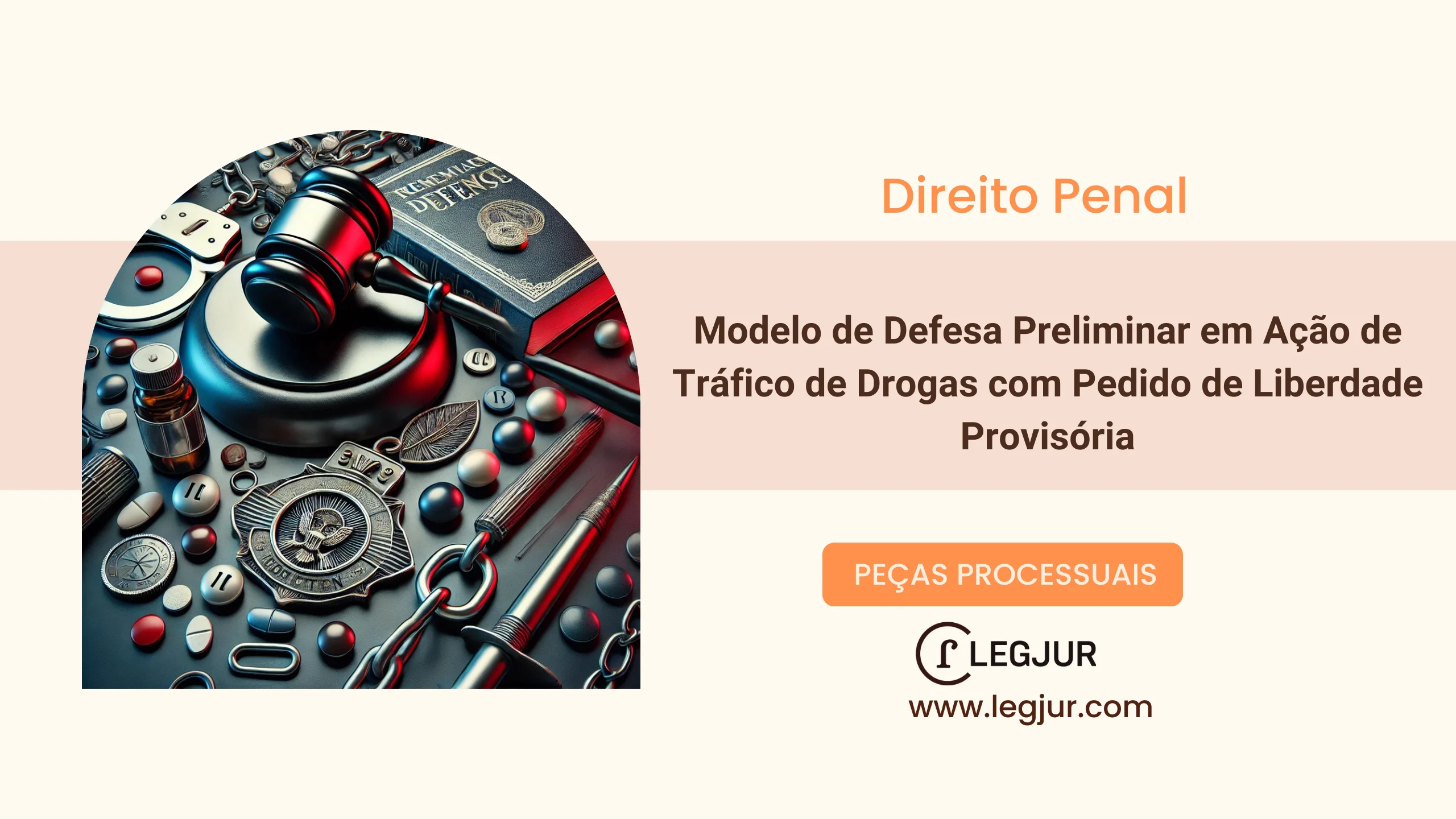 Modelo de Defesa Preliminar em Ação de Tráfico de Drogas com Pedido de Liberdade Provisória