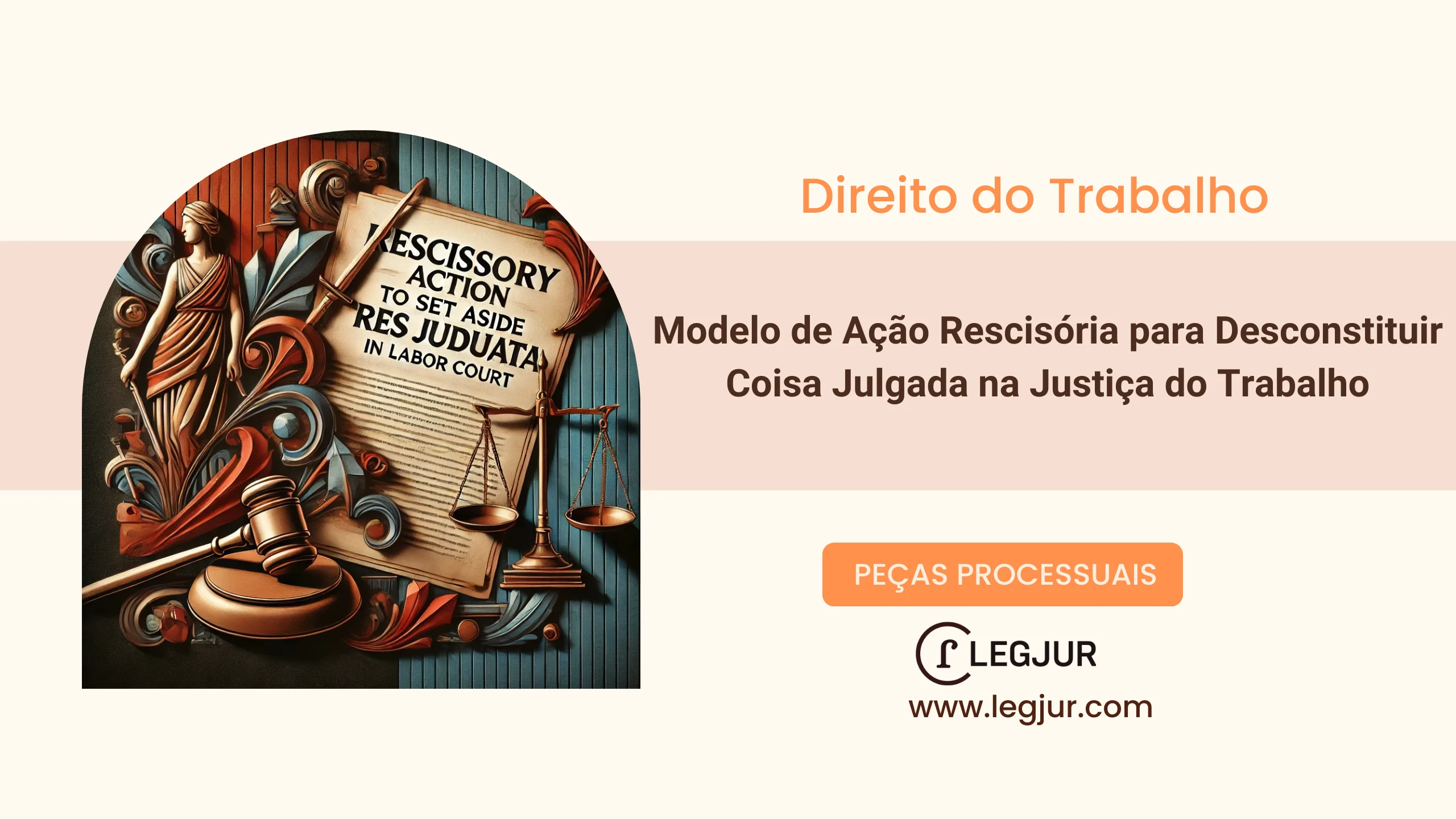 Modelo de Ação Rescisória para Desconstituir Coisa Julgada na Justiça do Trabalho