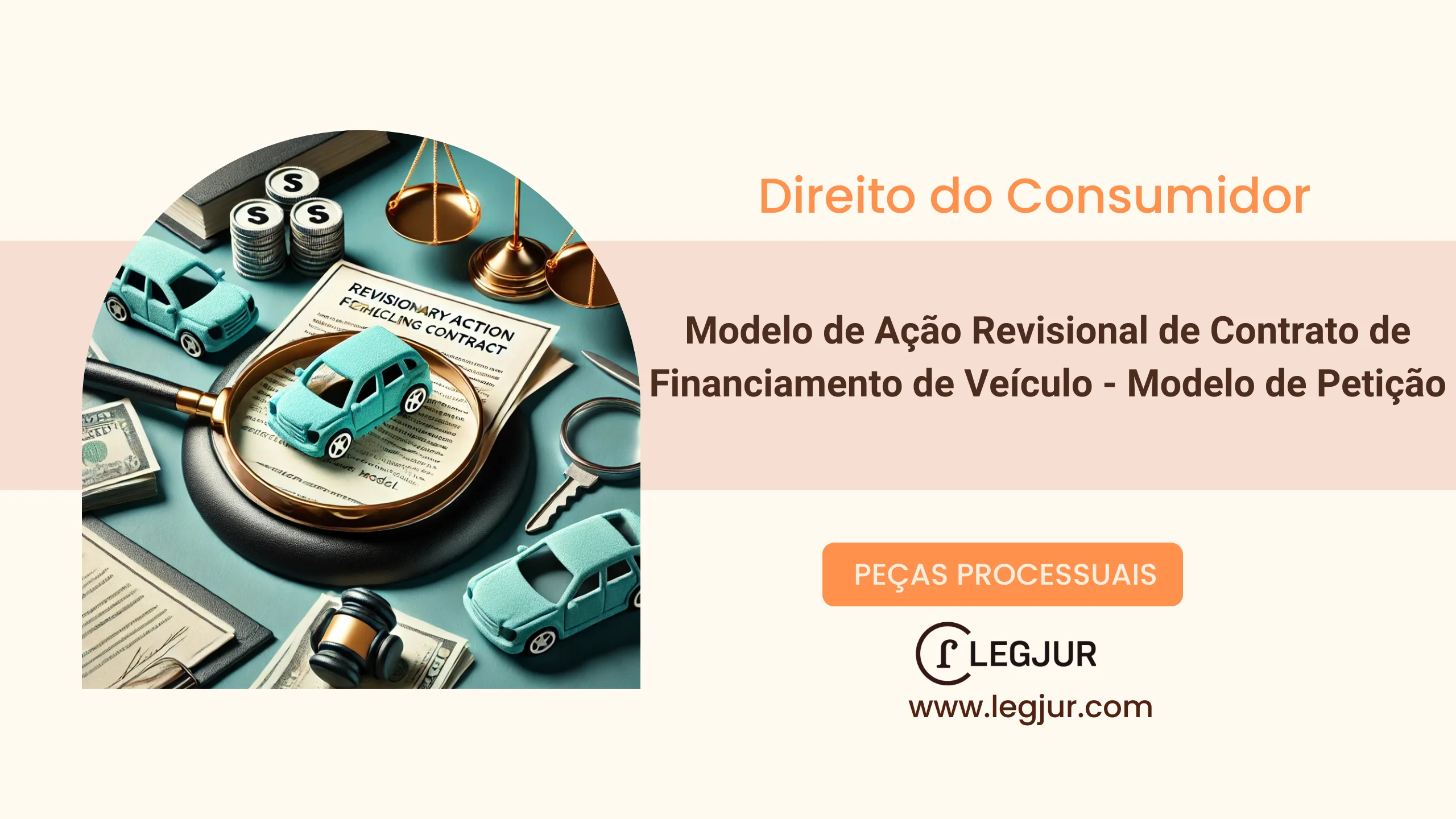 Modelo de Ação Revisional de Contrato de Financiamento de Veículo - Modelo de Petição