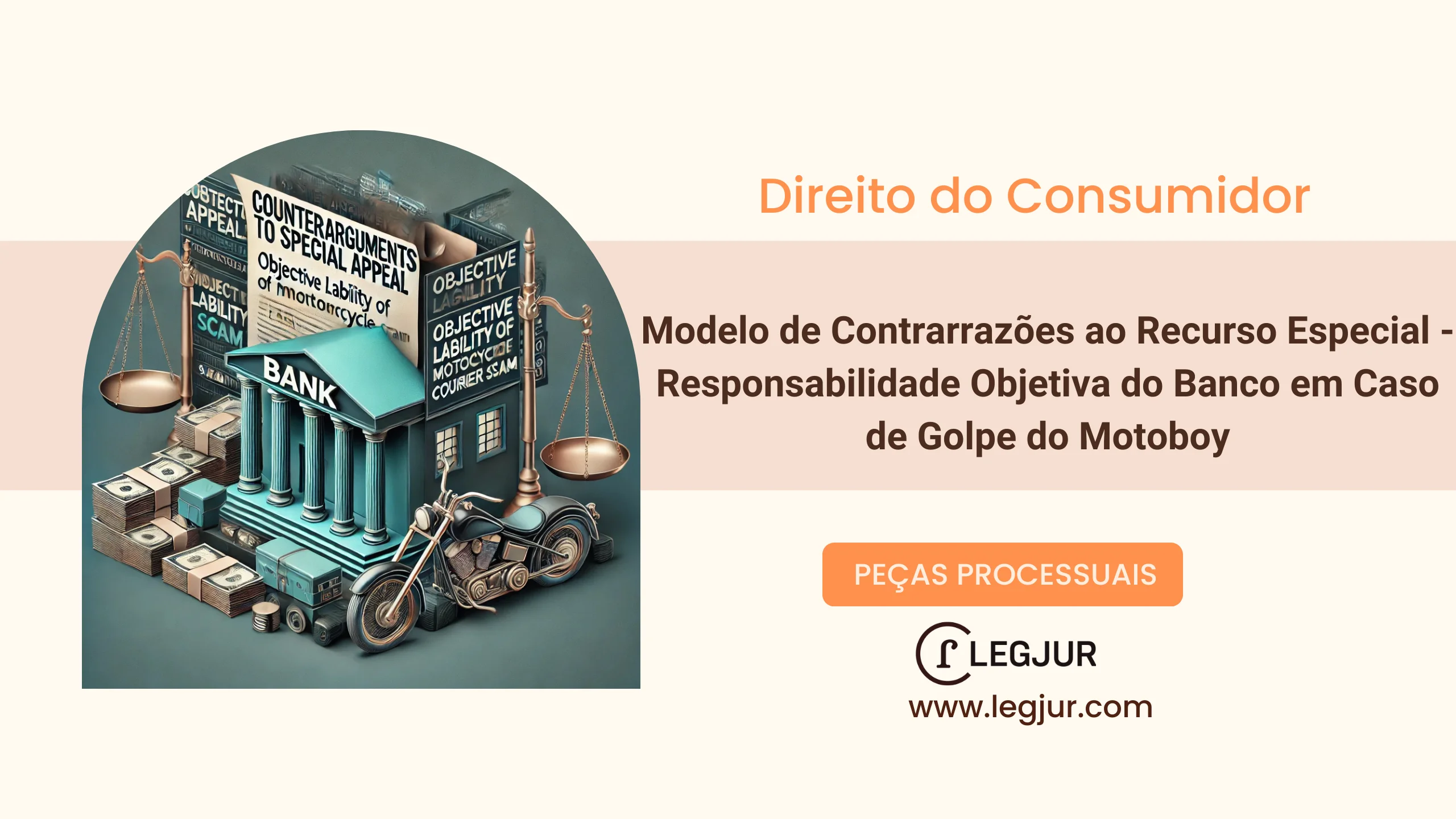 Modelo de Contrarrazões ao Recurso Especial - Responsabilidade Objetiva do Banco em Caso de Golpe do Motoboy