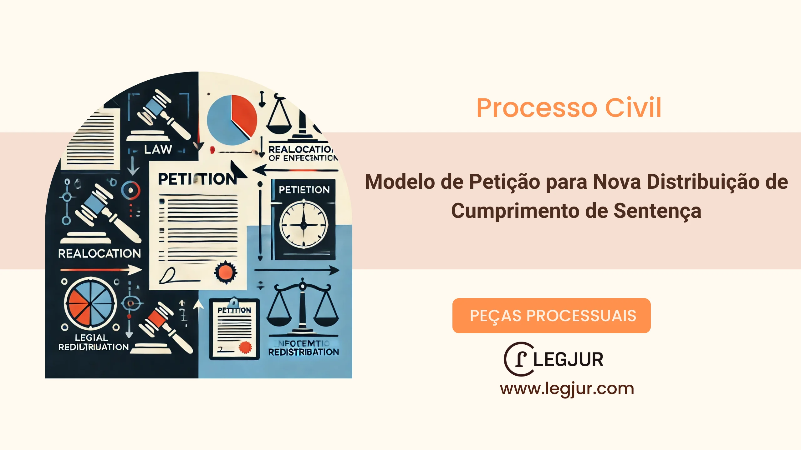 Modelo de Petição para Nova Distribuição de Cumprimento de Sentença