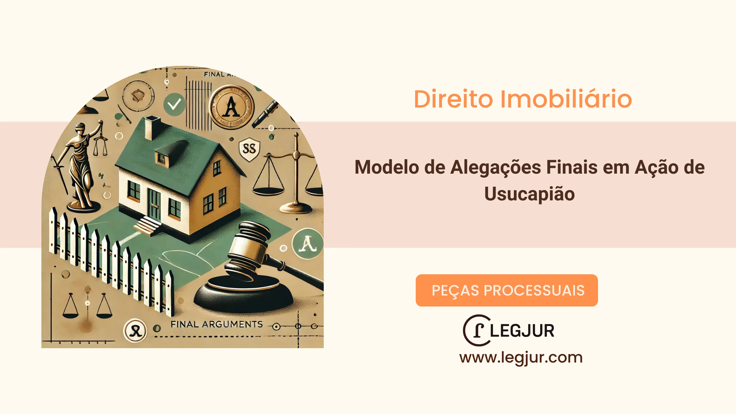 Modelo de Alegações Finais em Ação de Usucapião