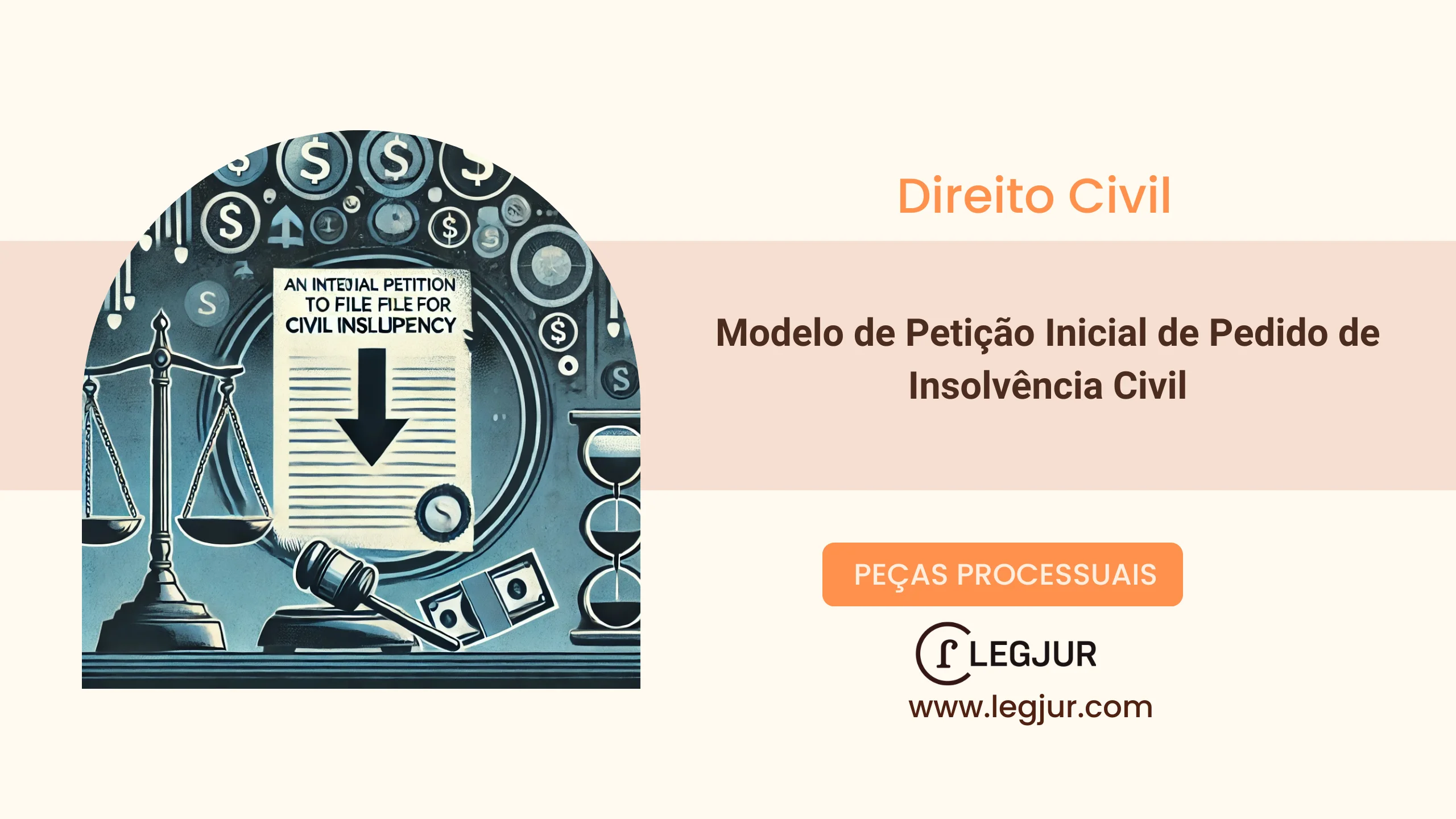 Modelo de Petição Inicial de Pedido de Insolvência Civil