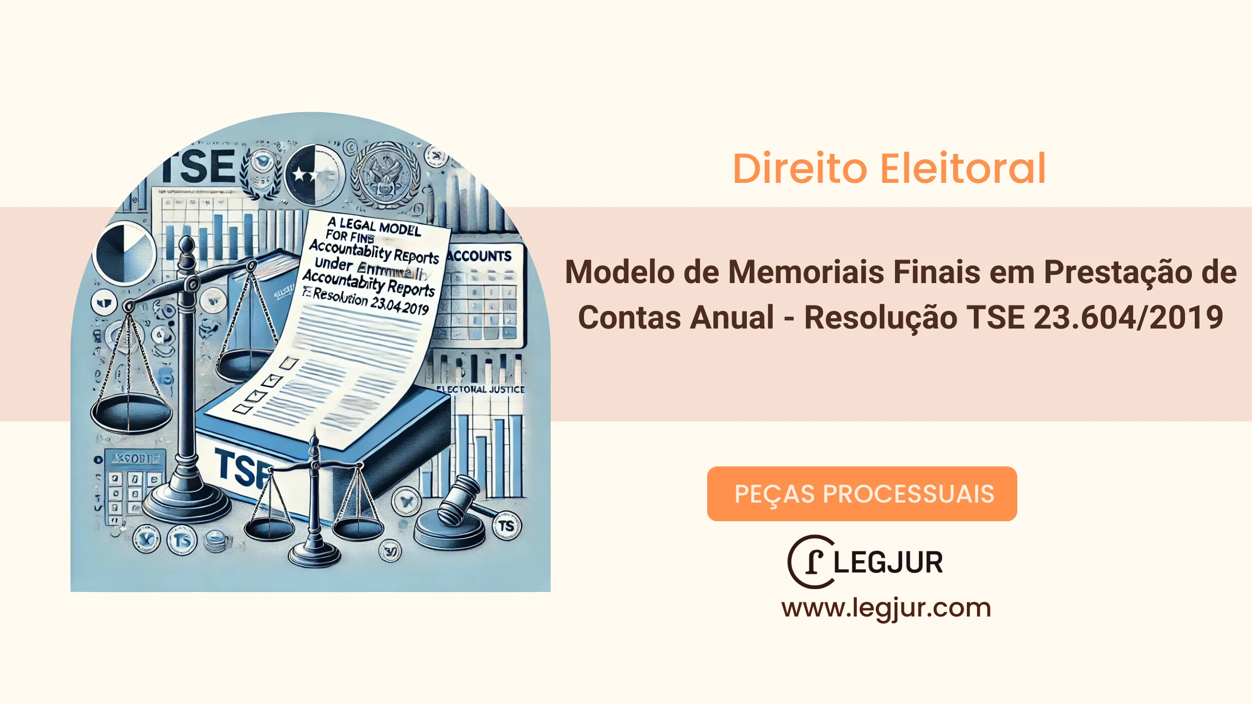 Modelo de Memoriais Finais em Prestação de Contas Anual - Resolução TSE 23.604/2019