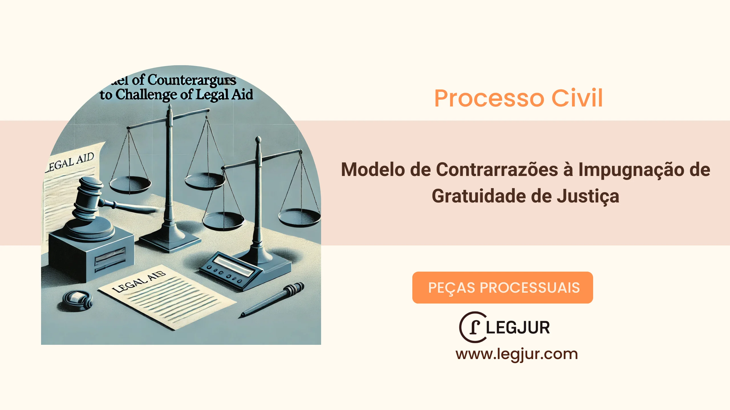 Modelo de Contrarrazões à Impugnação de Gratuidade de Justiça