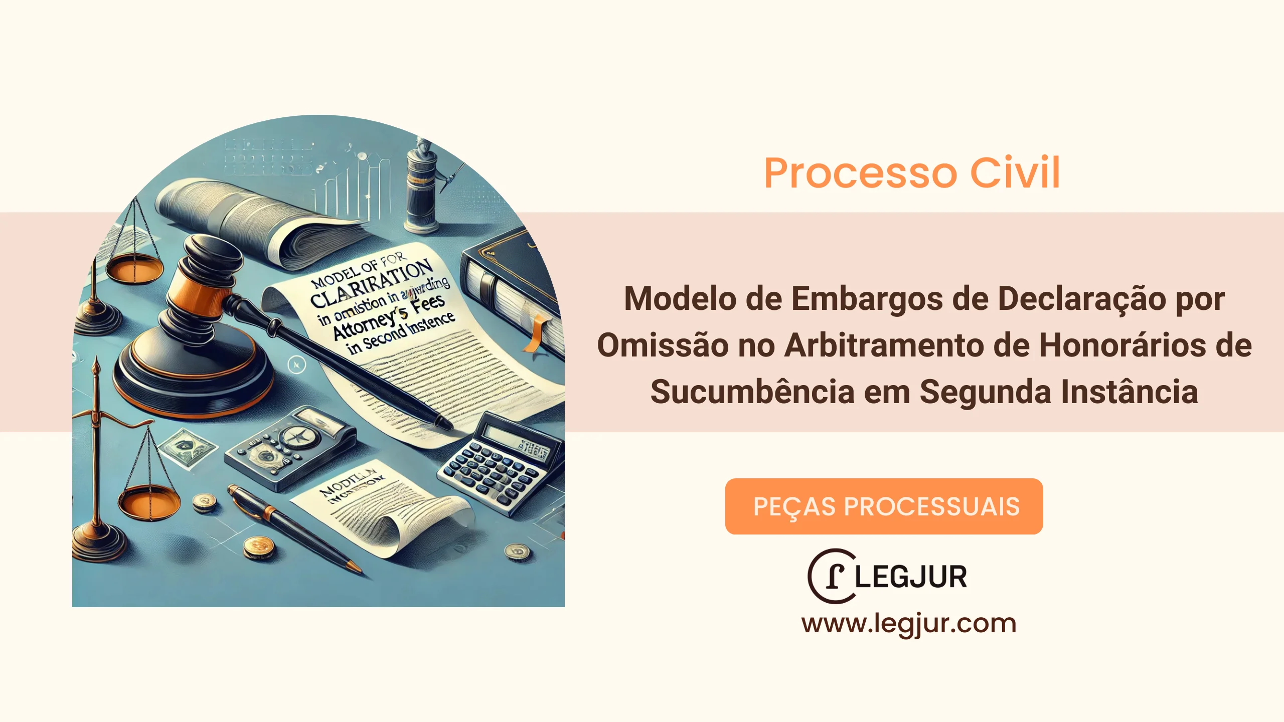 Modelo de Embargos de Declaração por Omissão no Arbitramento de Honorários de Sucumbência em Segunda Instância