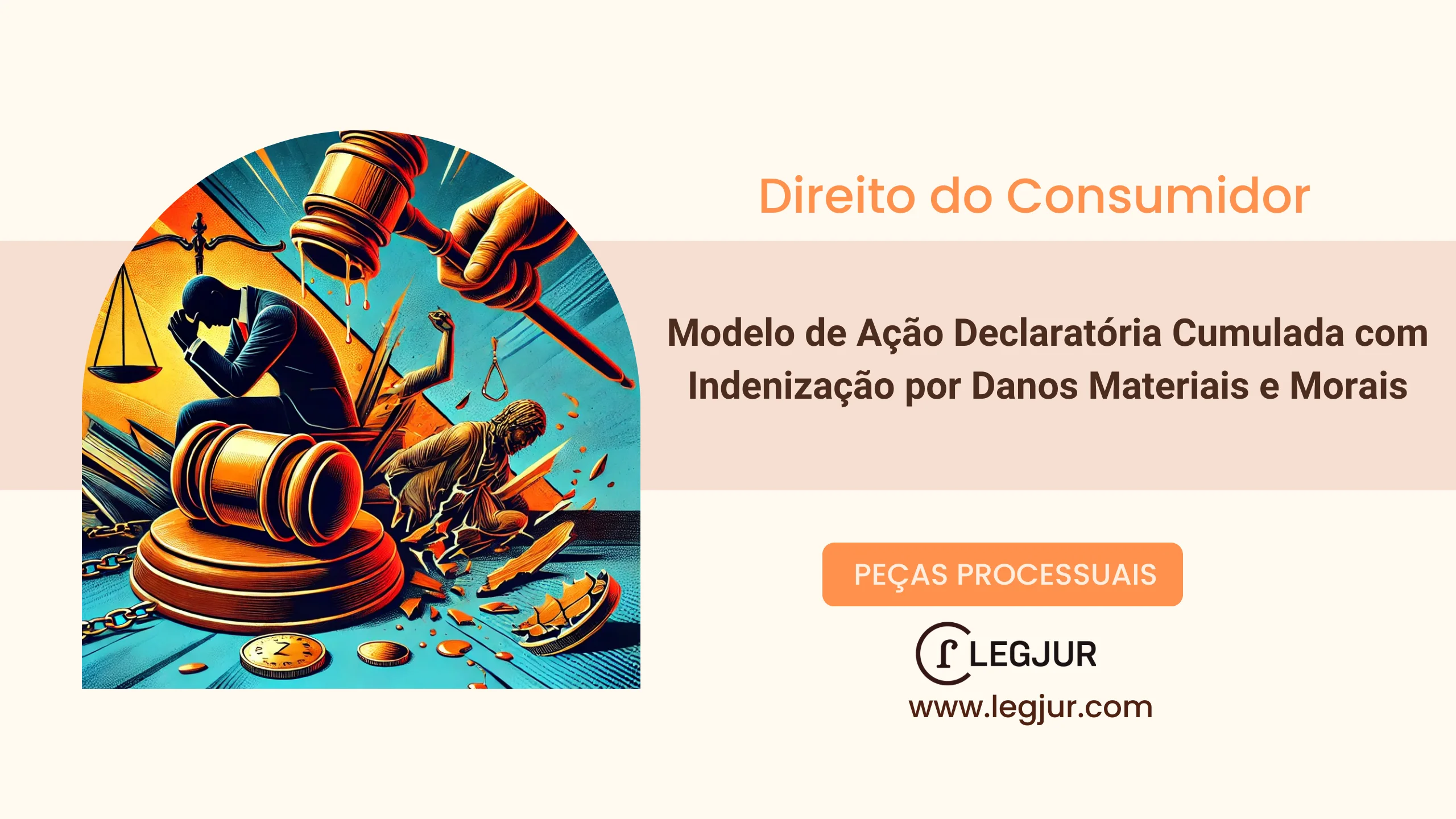 Modelo de Ação Declaratória Cumulada com Indenização por Danos Materiais e Morais