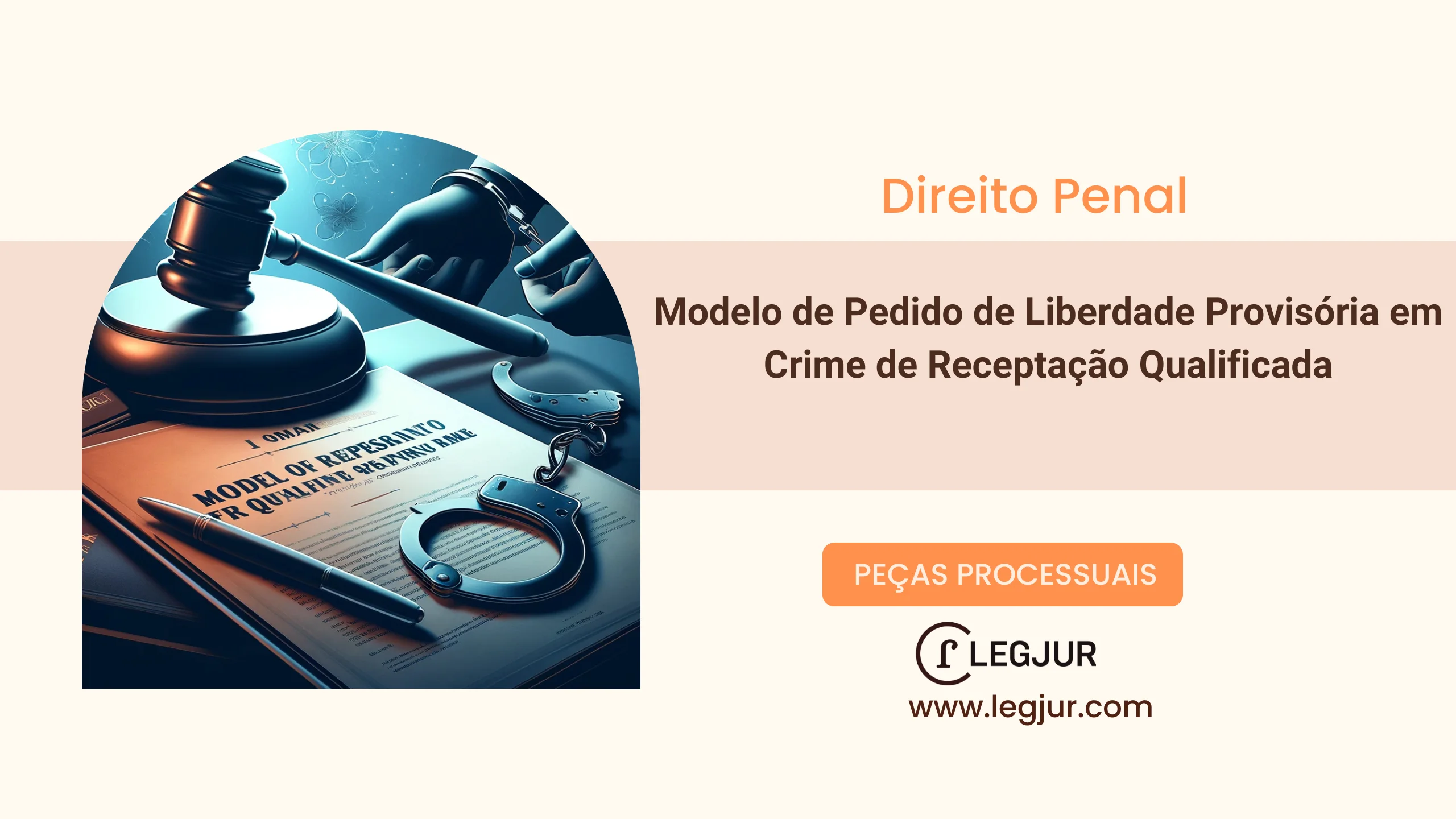 Modelo de Pedido de Liberdade Provisória em Crime de Receptação Qualificada