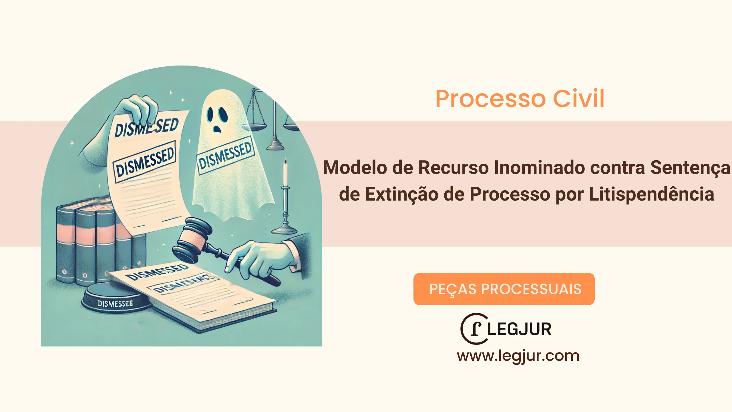 Modelo de Recurso Inominado contra Sentença de Extinção de Processo por Litispendência