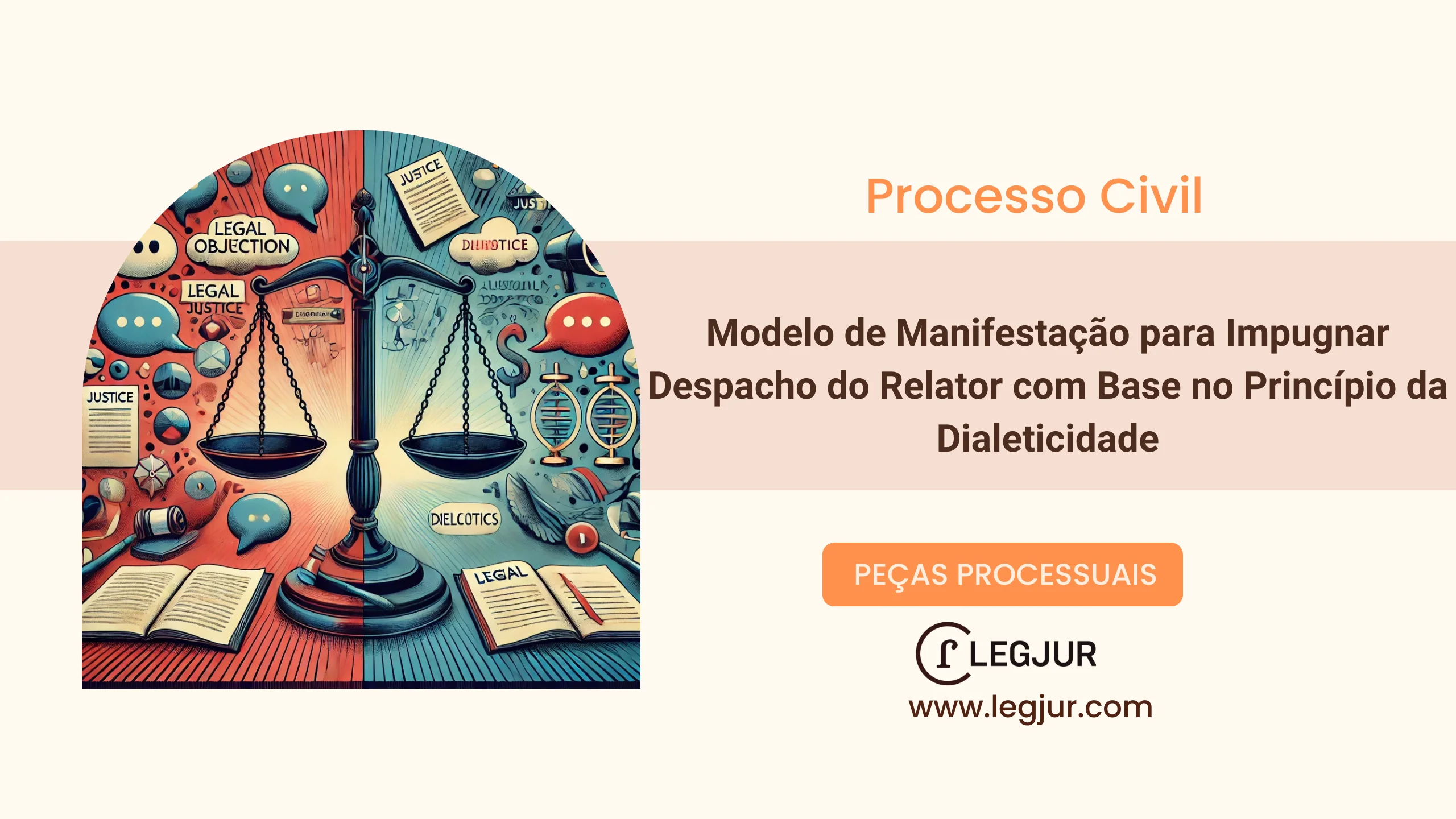 Modelo de Manifestação para Impugnar Despacho do Relator com Base no Princípio da Dialeticidade