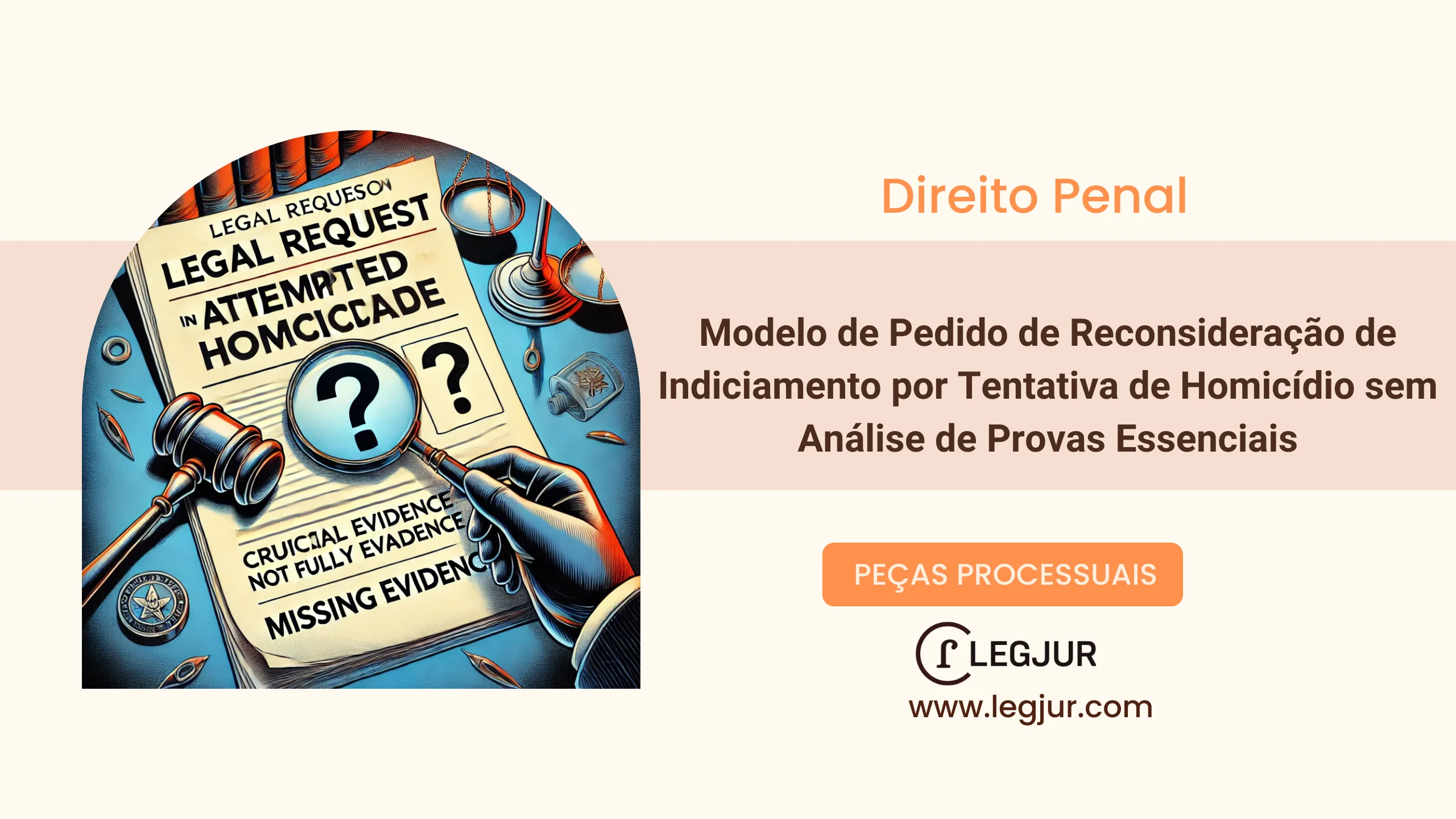 Modelo de Pedido de Reconsideração de Indiciamento por Tentativa de Homicídio sem Análise de Provas Essenciais