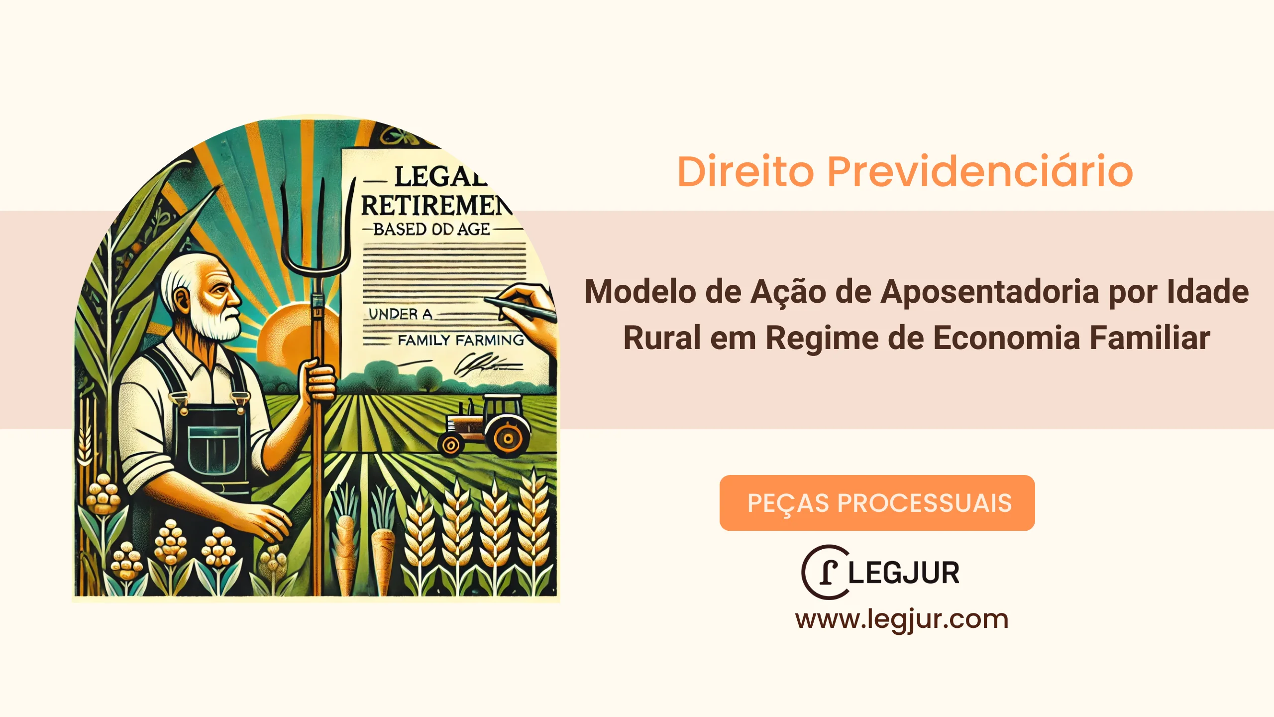 Modelo de Ação de Aposentadoria por Idade Rural em Regime de Economia Familiar