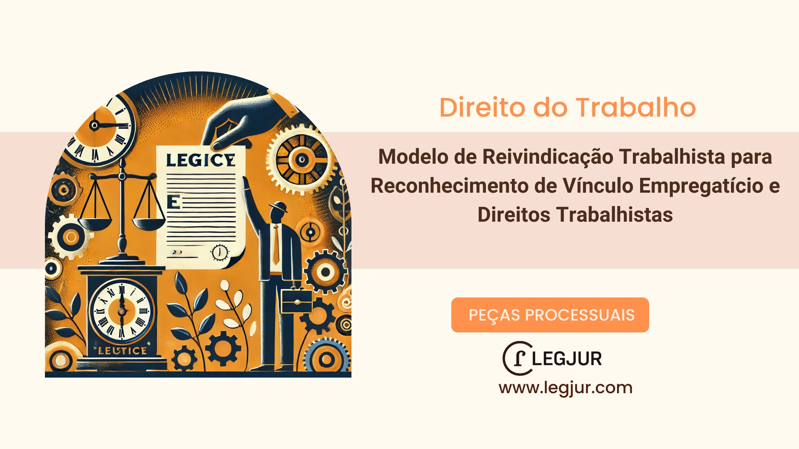 Modelo de Reivindicação Trabalhista para Reconhecimento de Vínculo Empregatício e Direitos Trabalhistas