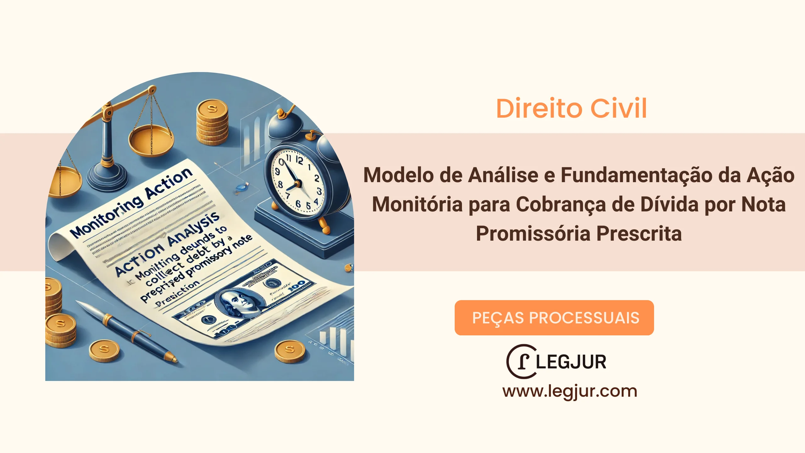 Modelo de Propositura de Ação Monitória com Base em Nota Promissória Prescrita e Fundamentos no CPC/2015 e CCB/2002