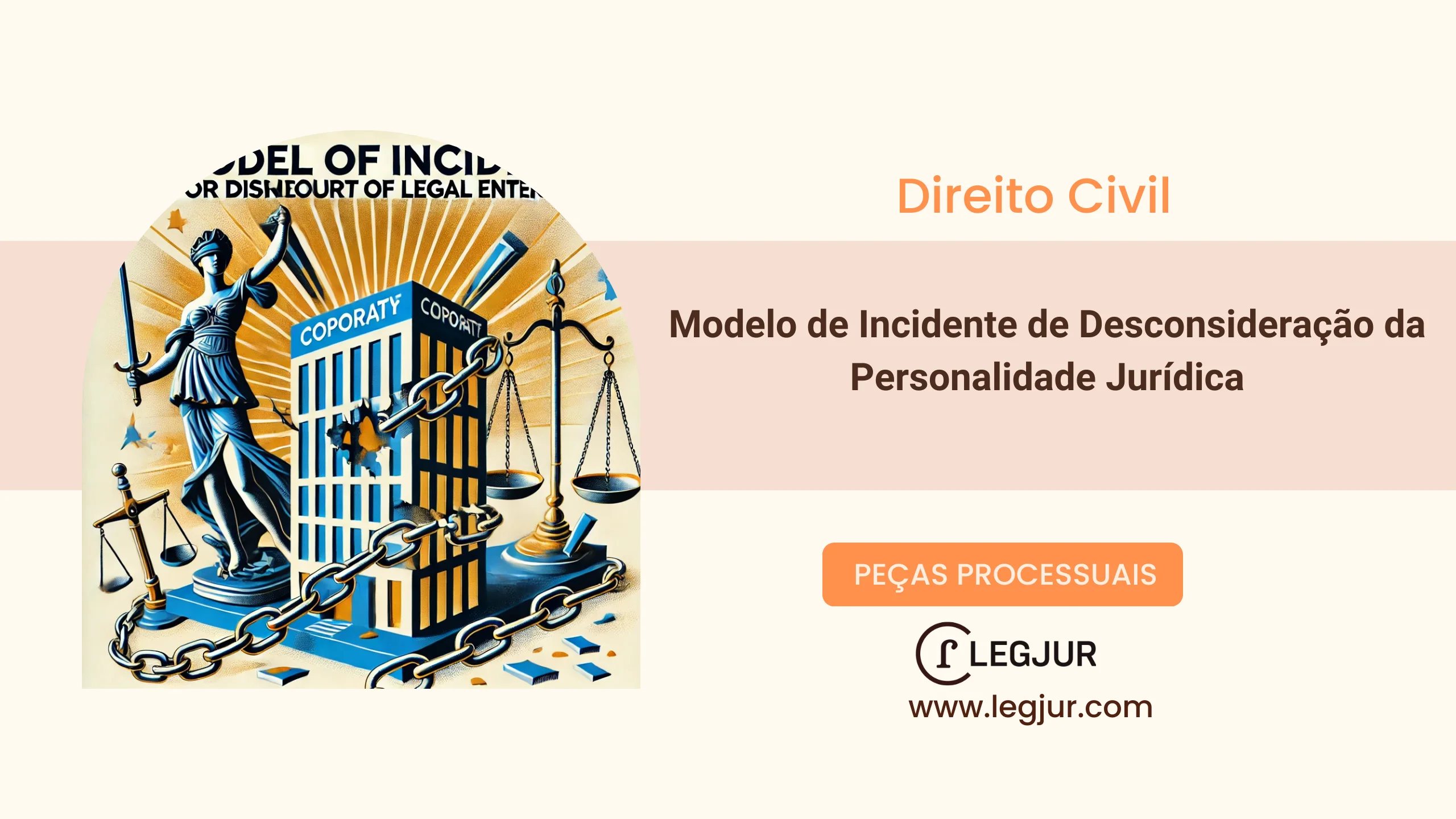 Modelo de Incidente de Desconsideração da Personalidade Jurídica