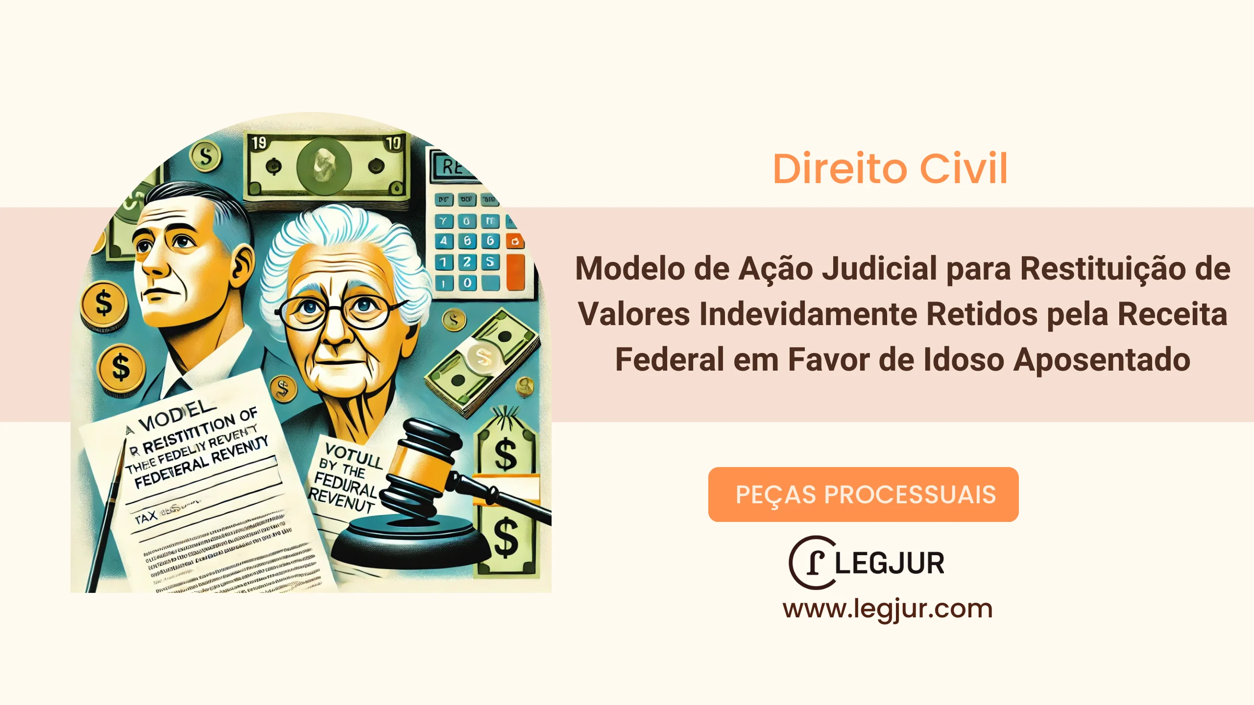 Modelo de Ação Judicial para Restituição de Valores Indevidamente Retidos pela Receita Federal em Favor de Idoso Aposentado