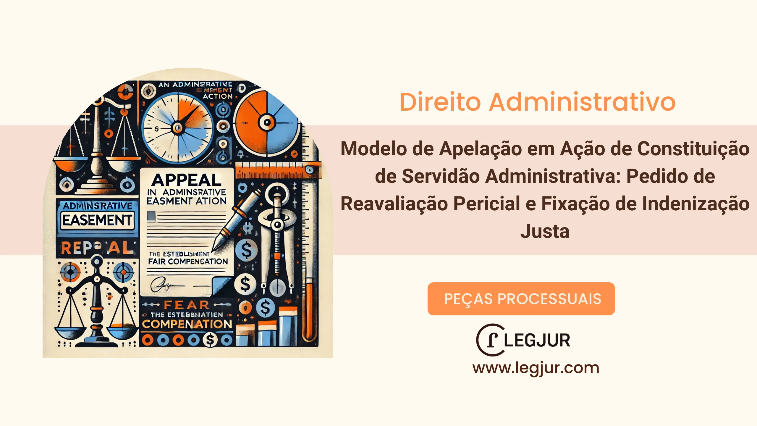 Modelo de Apelação em Ação de Constituição de Servidão Administrativa: Pedido de Reavaliação Pericial e Fixação de Indenização Justa