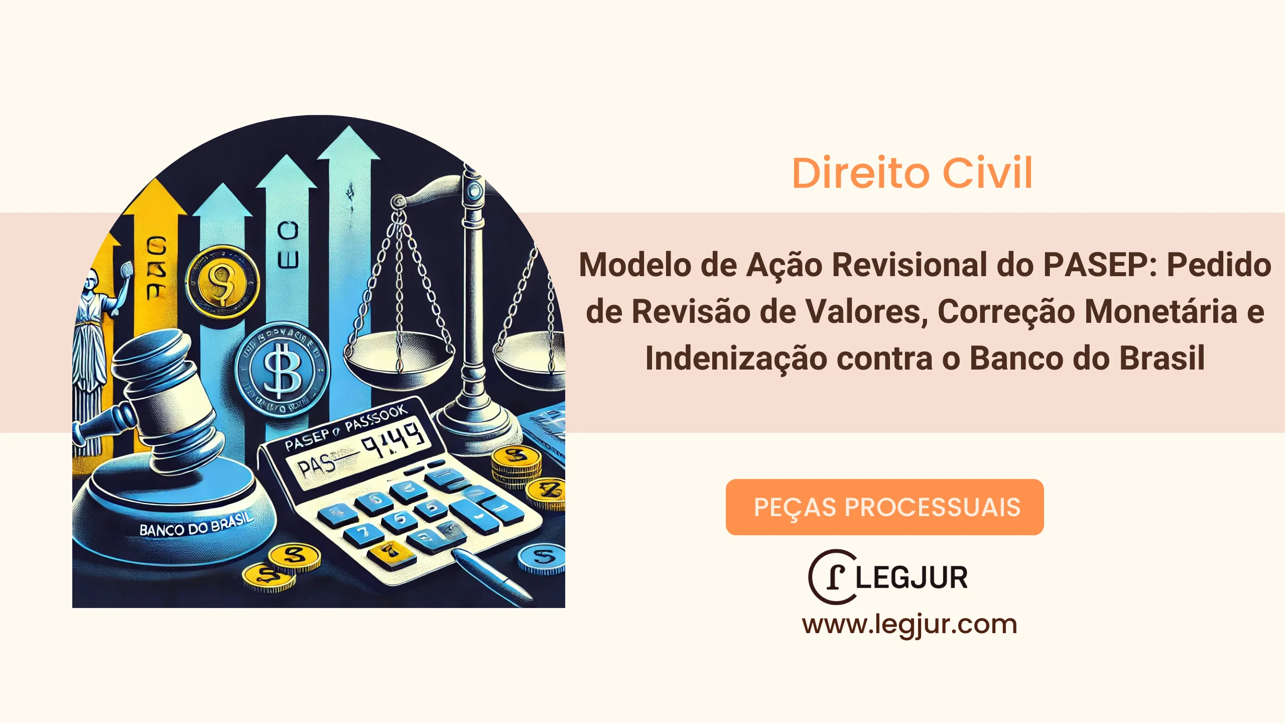 Modelo de Ação Revisional do PASEP: Pedido de Revisão de Valores, Correção Monetária e Indenização contra o Banco do Brasil