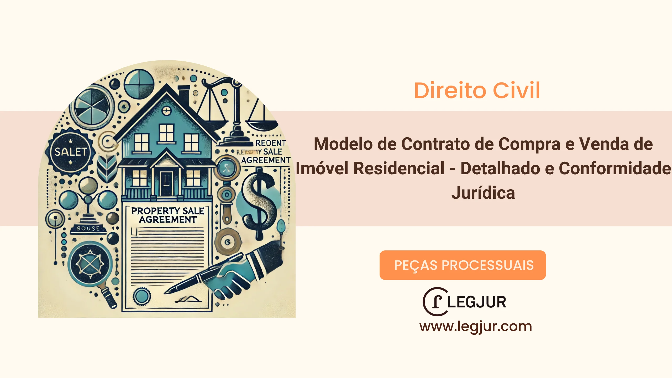 Modelo de Contrato de Compra e Venda de Imóvel Residencial - Detalhado e Conformidade Jurídica