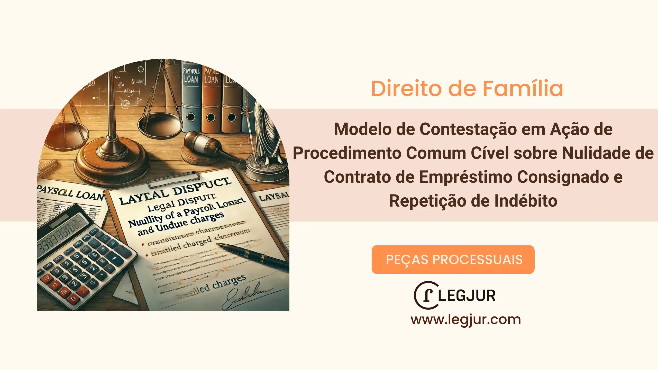 Modelo de Contestação em Ação de Procedimento Comum Cível sobre Nulidade de Contrato de Empréstimo Consignado e Repetição de Indébito