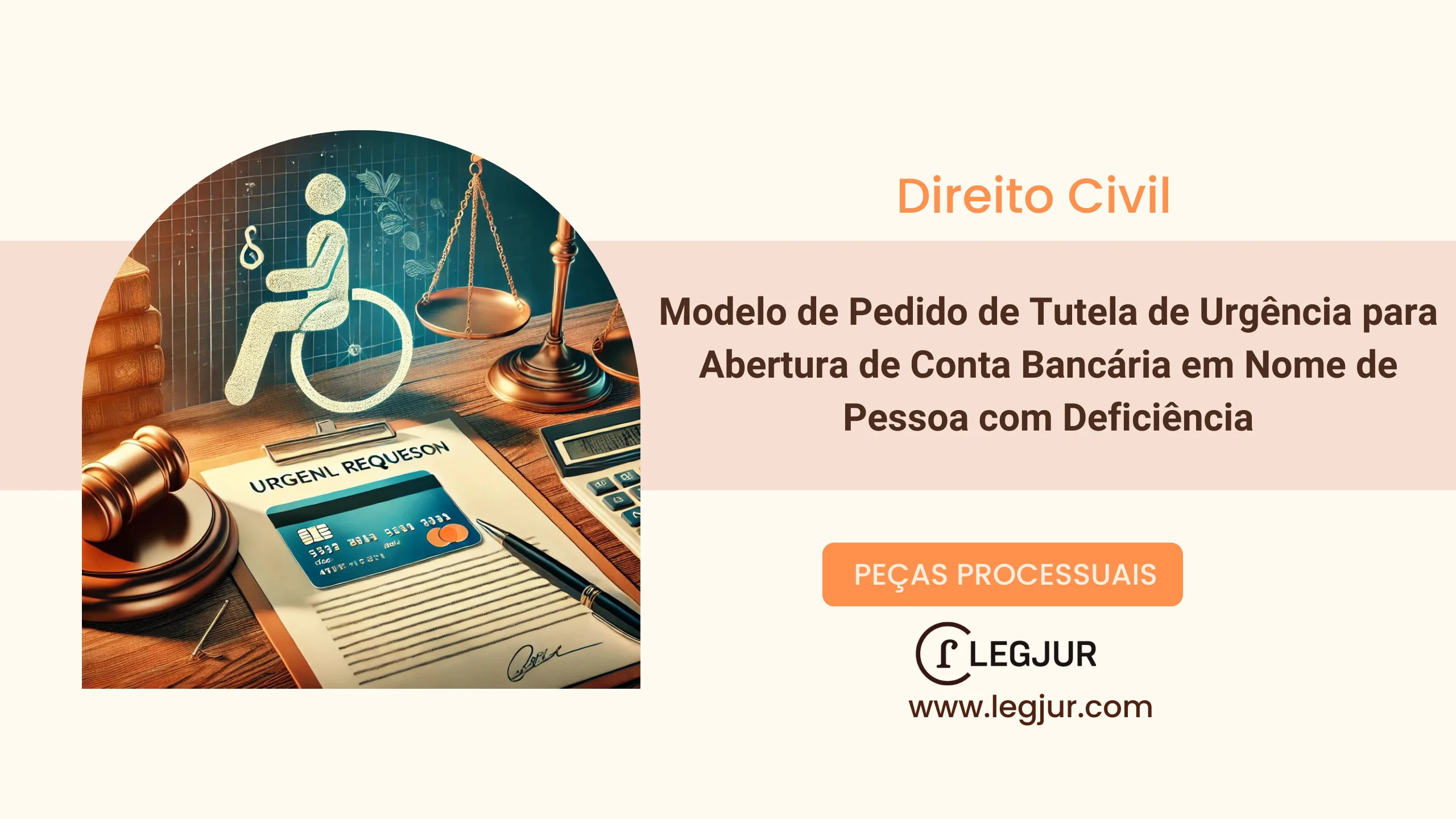 Modelo de Pedido de Tutela de Urgência para Abertura de Conta Bancária em Nome de Pessoa com Deficiência