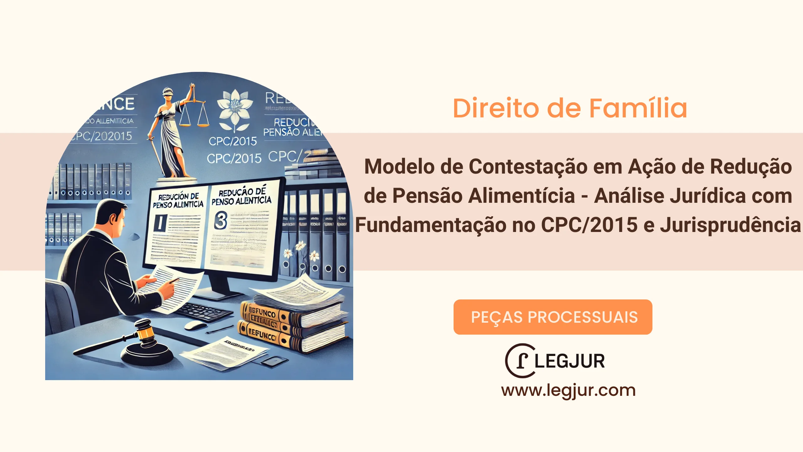 Modelo de Contestação em Ação de Redução de Pensão Alimentícia - Análise Jurídica com Fundamentação no CPC/2015 e Jurisprudência