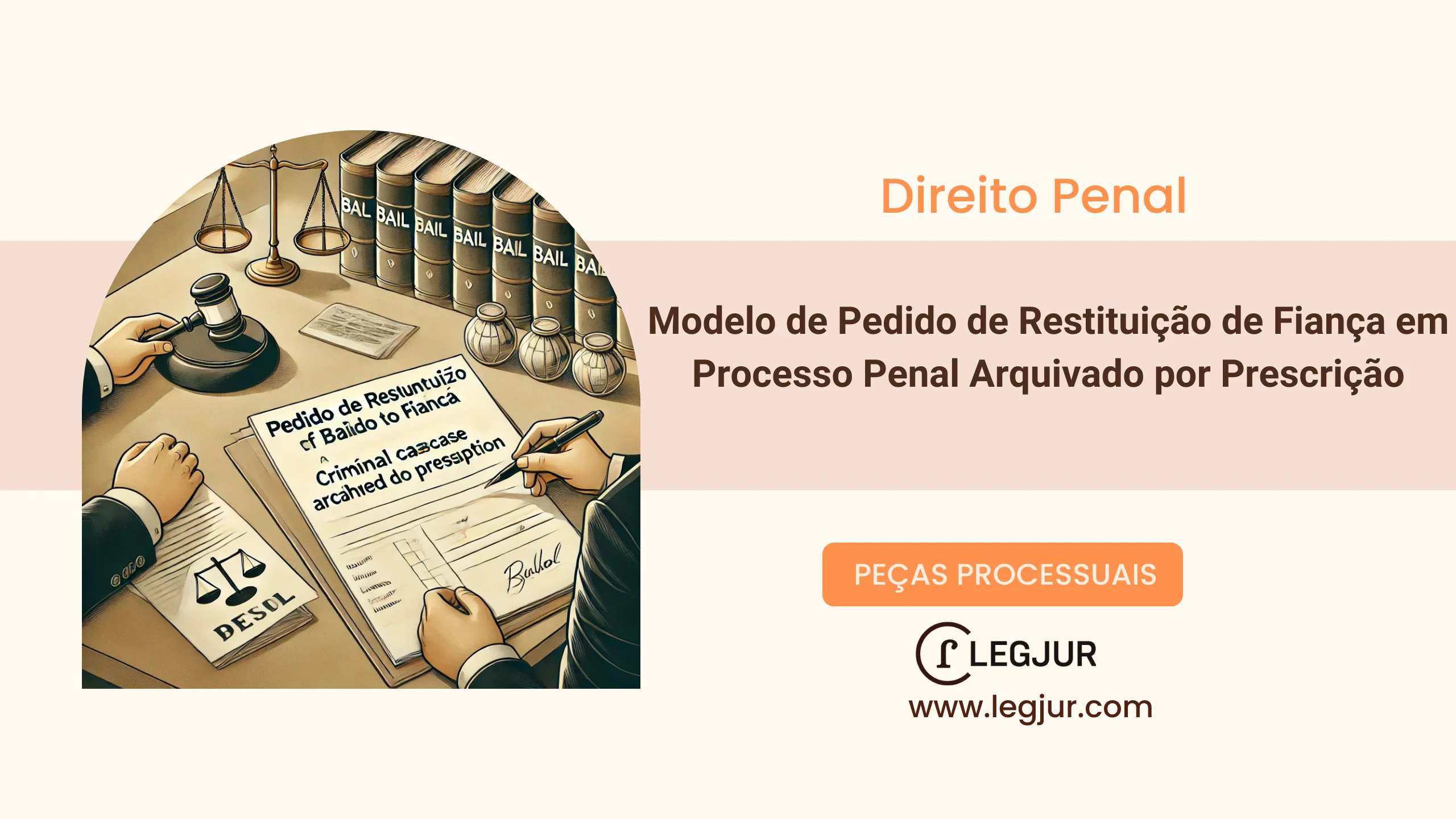 Modelo de Pedido de Restituição de Fiança em Processo Penal Arquivado por Prescrição