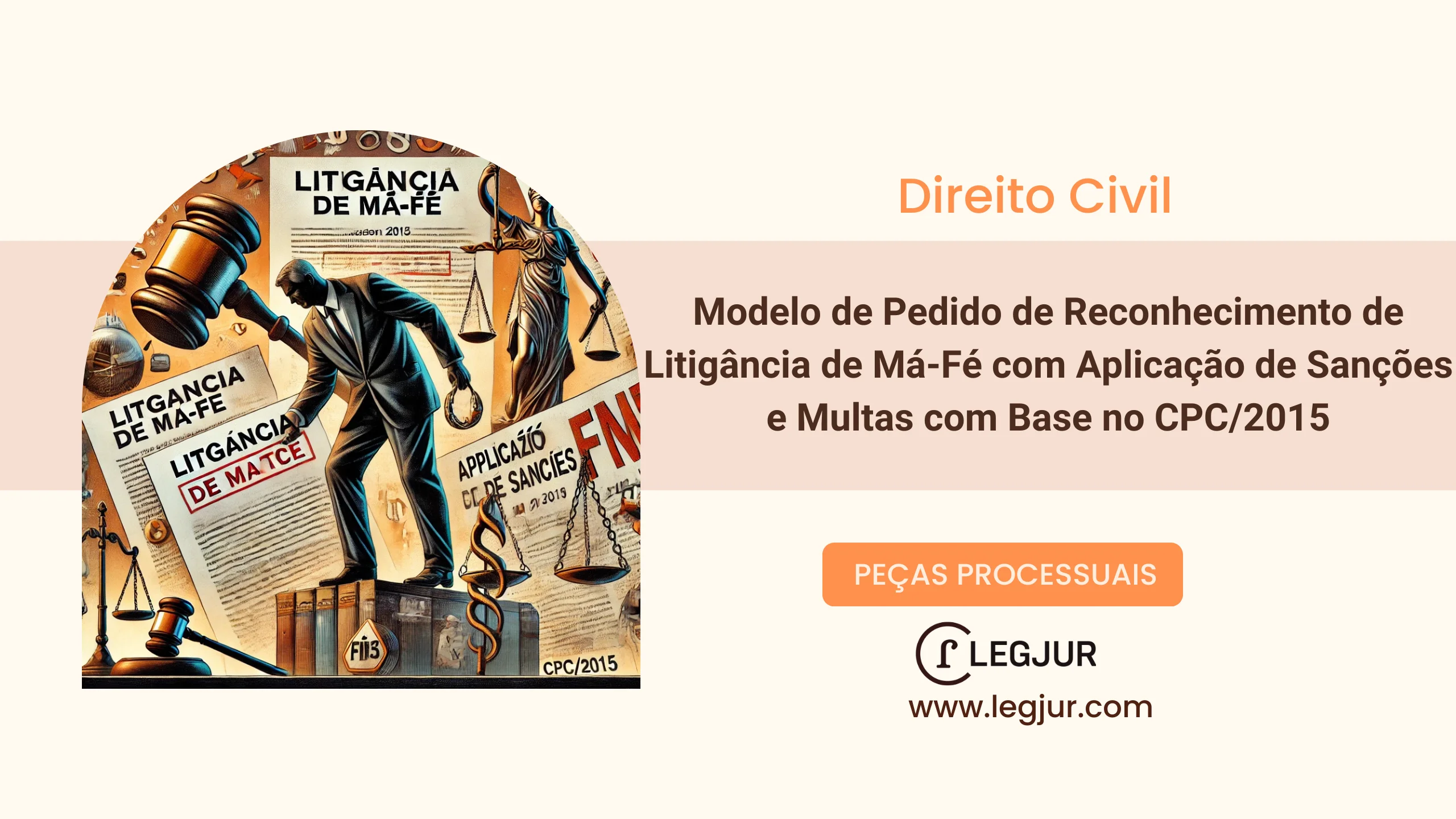 Modelo de Pedido de Reconhecimento de Litigância de Má-Fé com Aplicação de Sanções e Multas com Base no CPC/2015