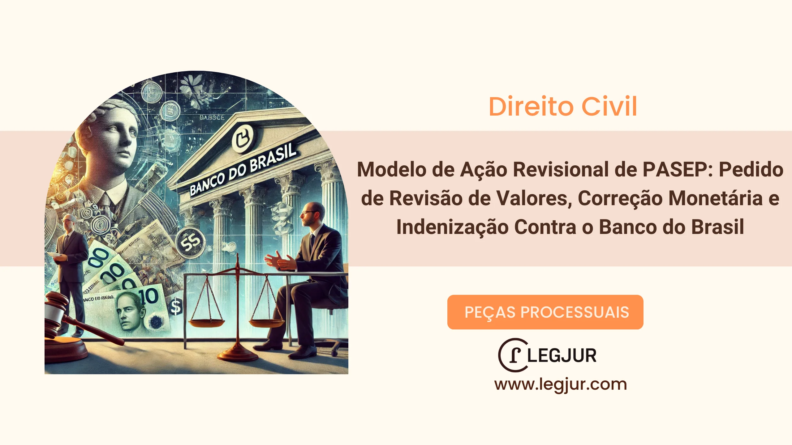 Modelo de Ação Revisional de PASEP: Pedido de Revisão de Valores, Correção Monetária e Indenização Contra o Banco do Brasil