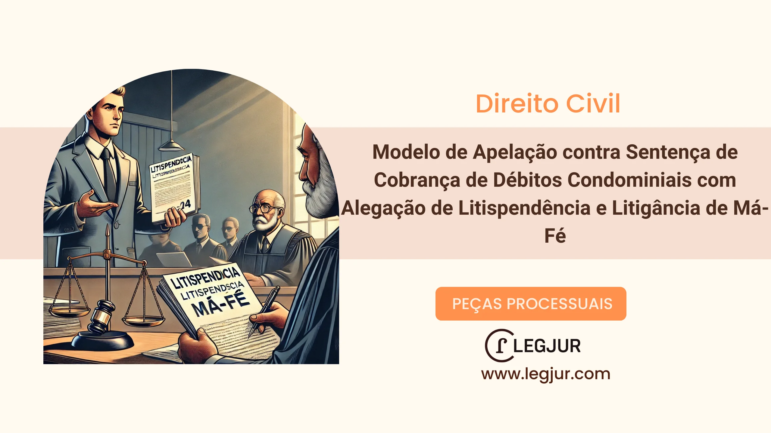 Modelo de Apelação contra Sentença de Cobrança de Débitos Condominiais com Alegação de Litispendência e Litigância de Má-Fé