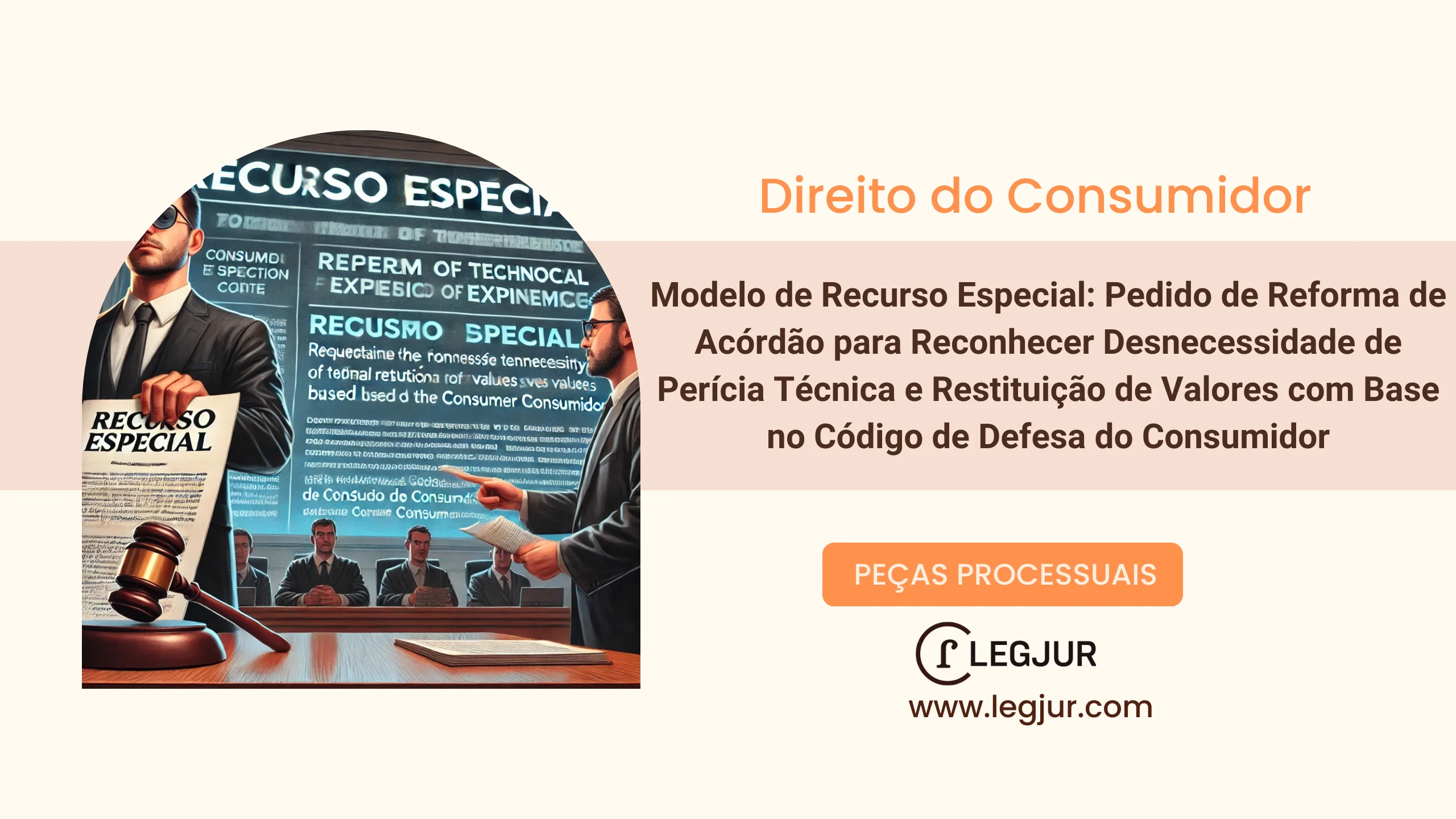 Modelo de Recurso Especial: Pedido de Reforma de Acórdão para Reconhecer Desnecessidade de Perícia Técnica e Restituição de Valores com Base no Código de Defesa do Consumidor