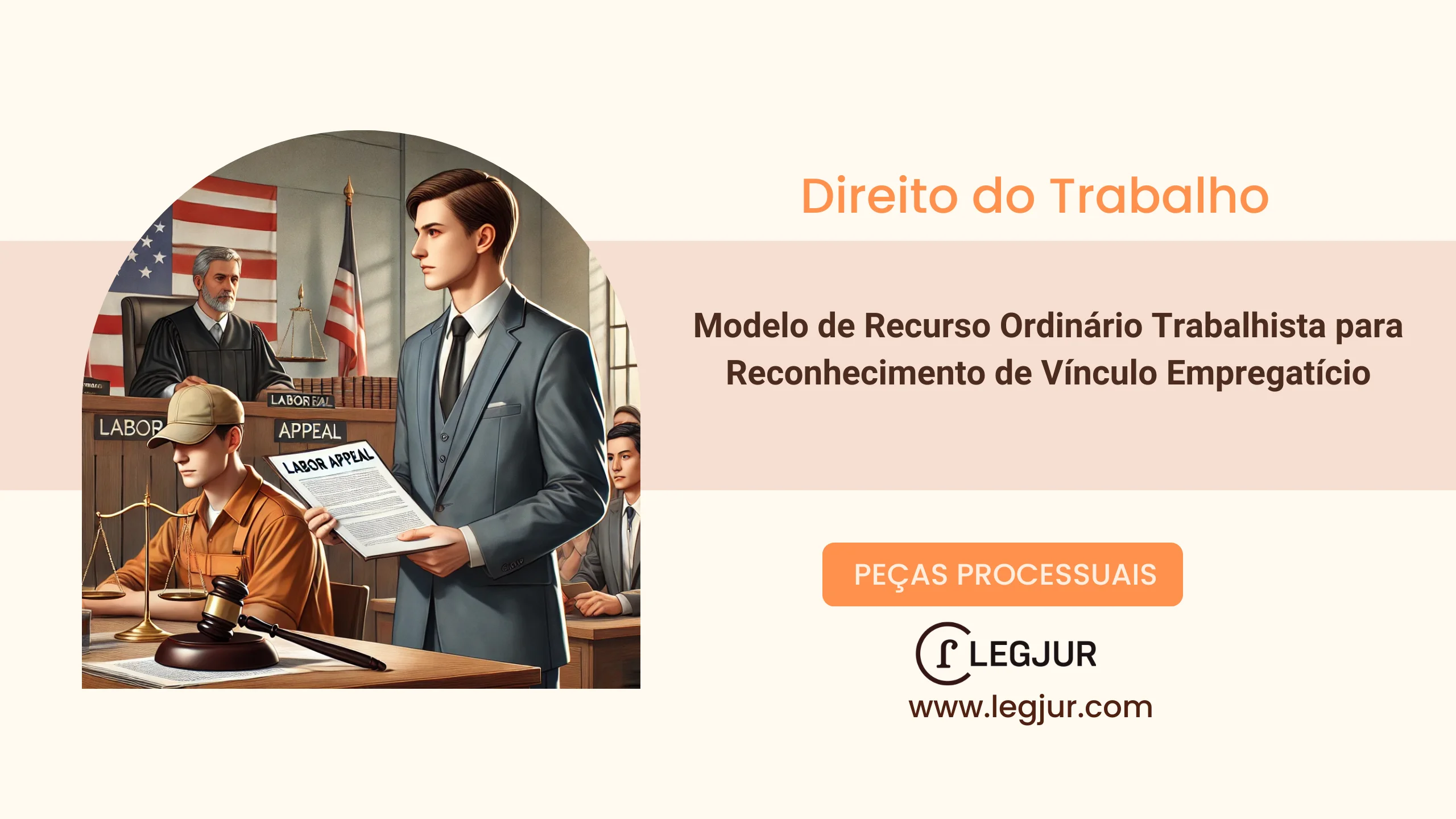 Modelo de Recurso Ordinário Trabalhista para Reconhecimento de Vínculo Empregatício