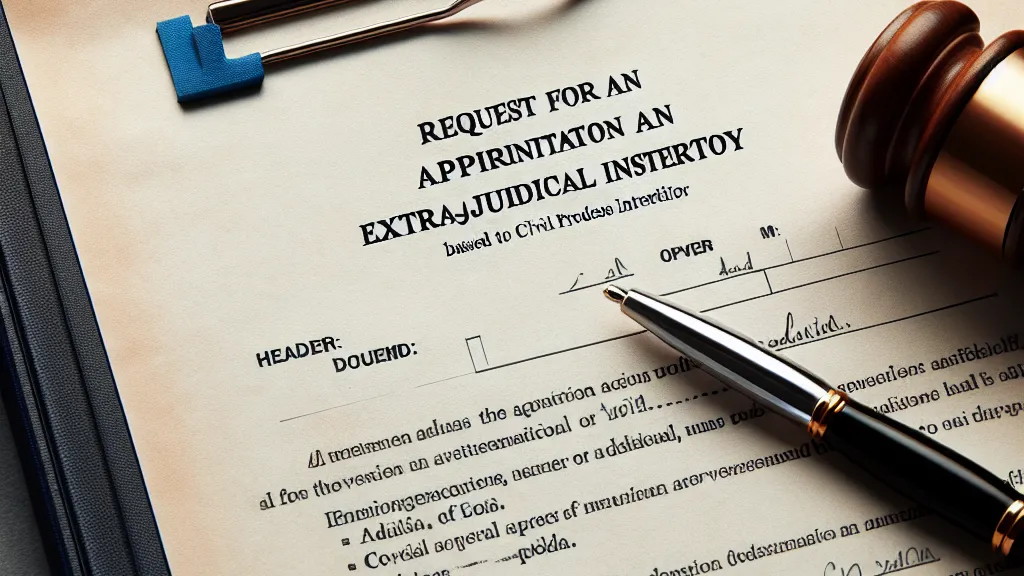 Modelo de Requerimento de Nomeação de Inventariante para Inventário Extrajudicial com Base no CPC/2015 e Código Civil