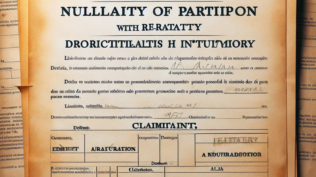 Modelo de Ação Declaratória de Nulidade de Partilha c/c Rerratificação proposta por herdeira legítima devido a irregularidades no inventário