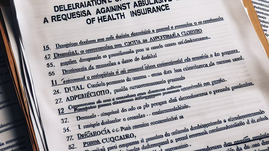 Modelo de Ação Declaratória de Nulidade de Cláusula Contratual com Pedido de Tutela Provisória contra Reajuste Abusivo de Plano de Saúde